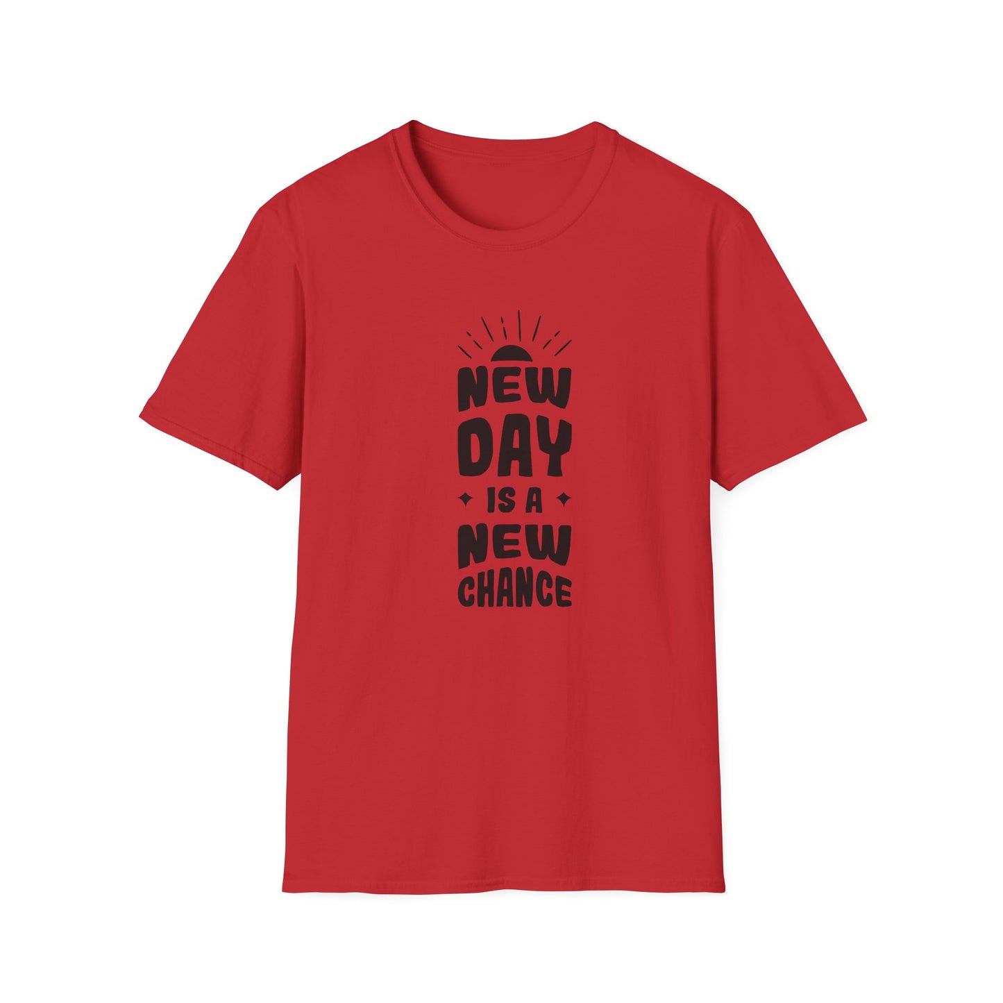 New Day Is A New ChangeUnisex Softstyle T-Shirt
