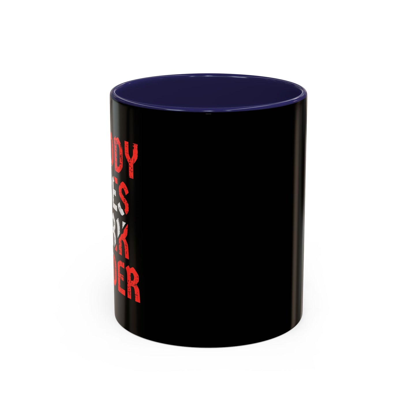 Nobody Cares Work Harder Accent Coffee Mug (11, 15oz)