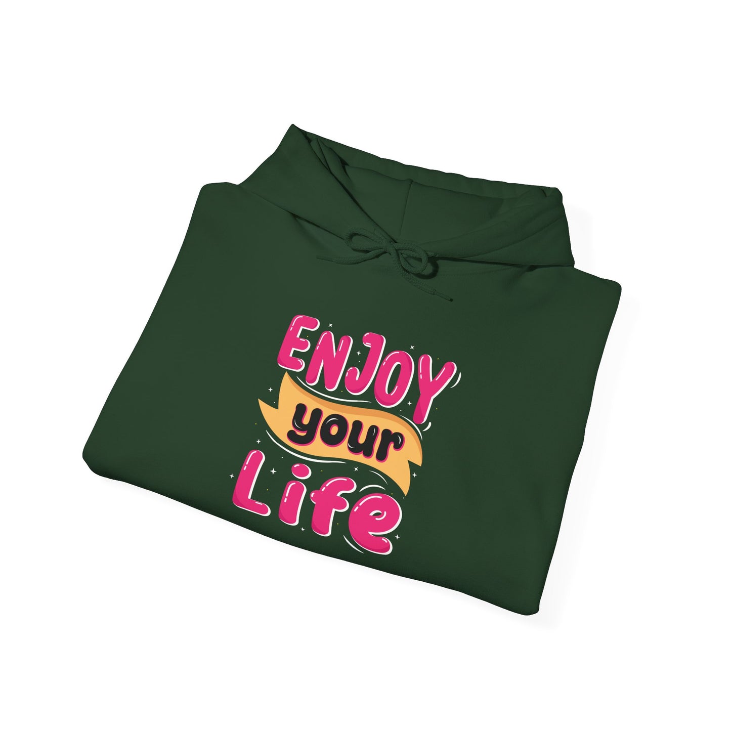 Enjoy Your Life Unisex Heavy Blend™ Hooded Sweatshirt