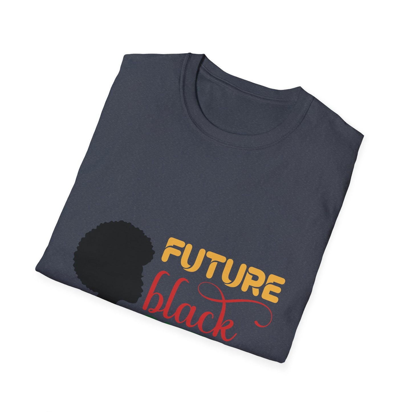 Future Black Queen Unisex Softstyle T-Shirt
