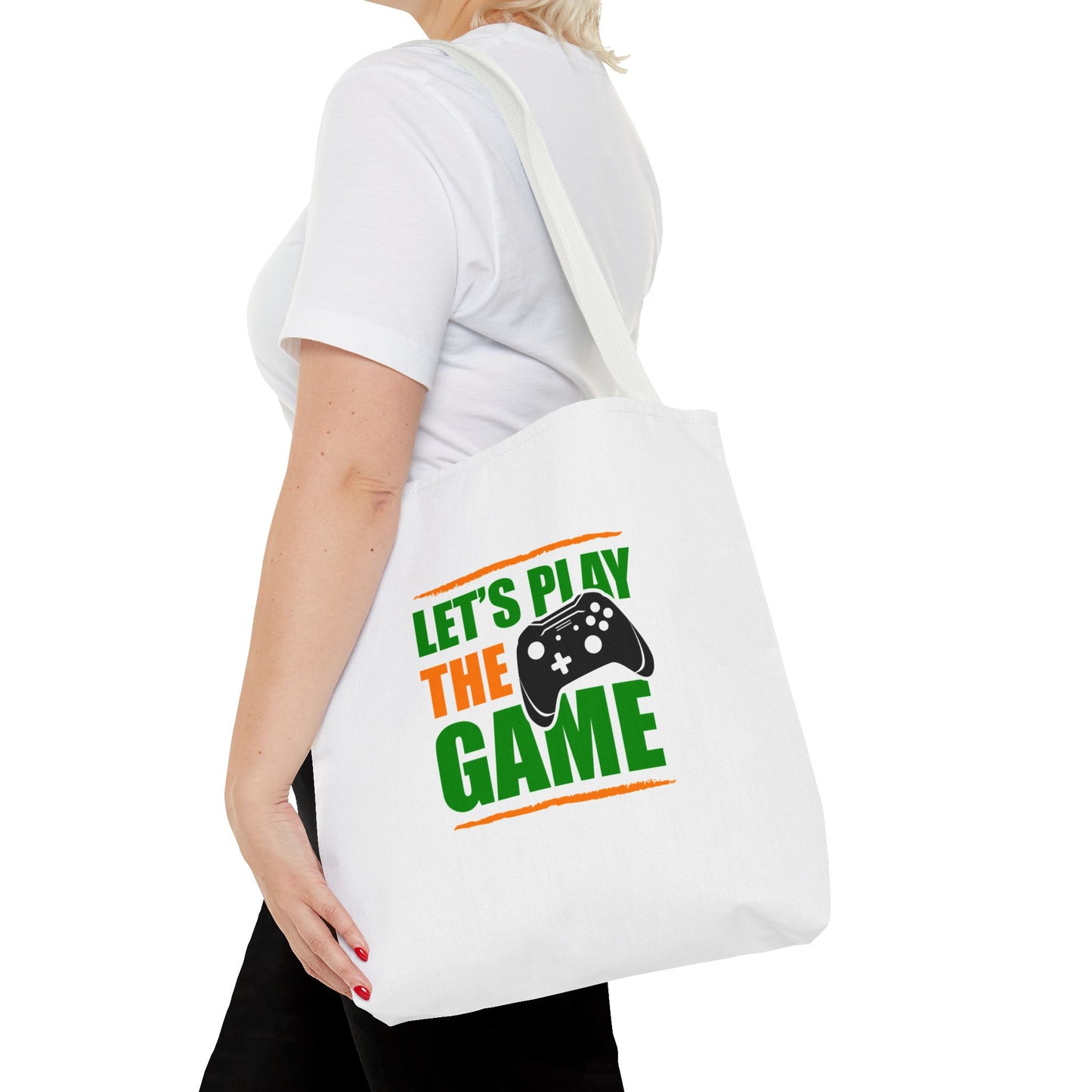 Let's Play The Game Tote Bag (AOP)