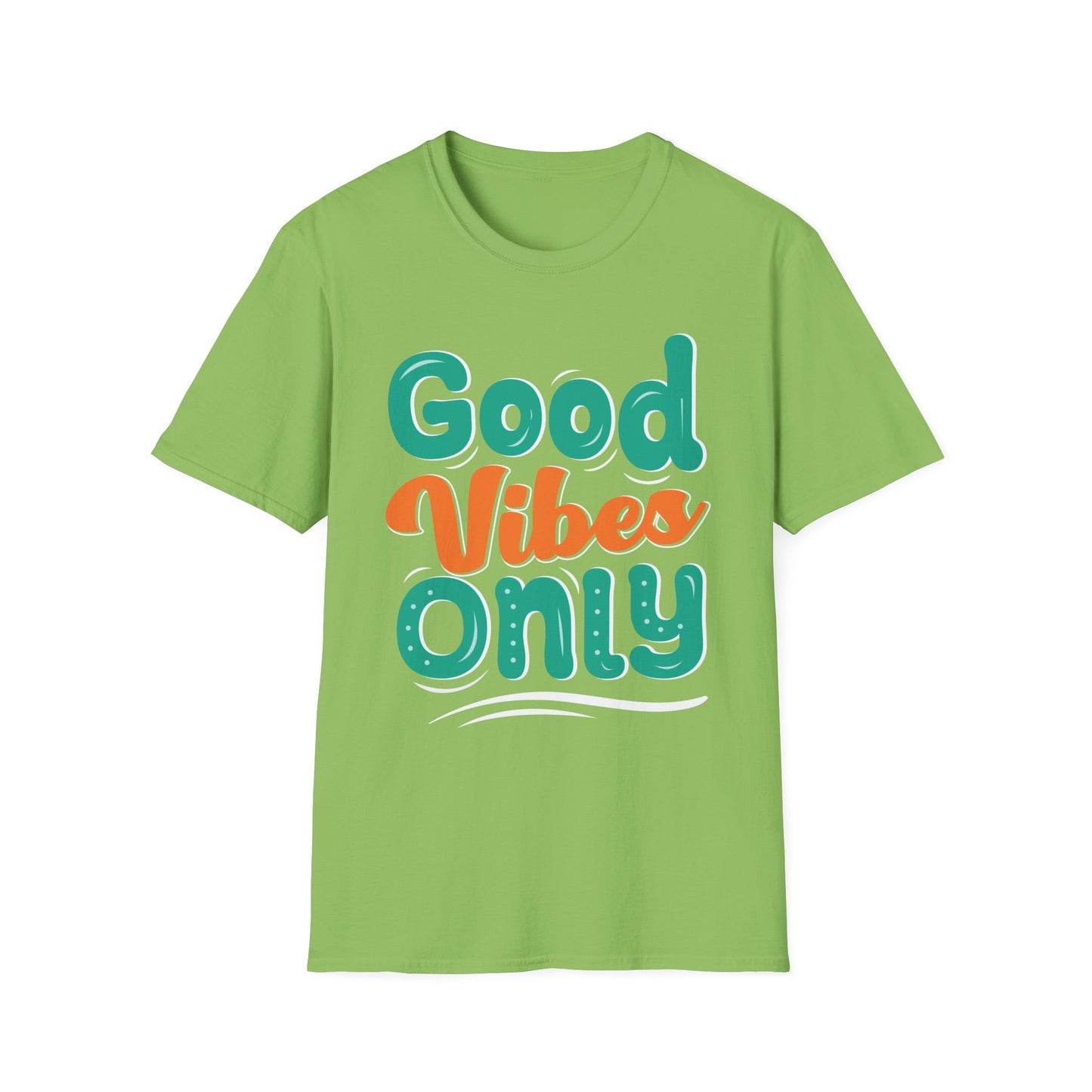 Good Vides Only  Unisex Softstyle T-Shirt