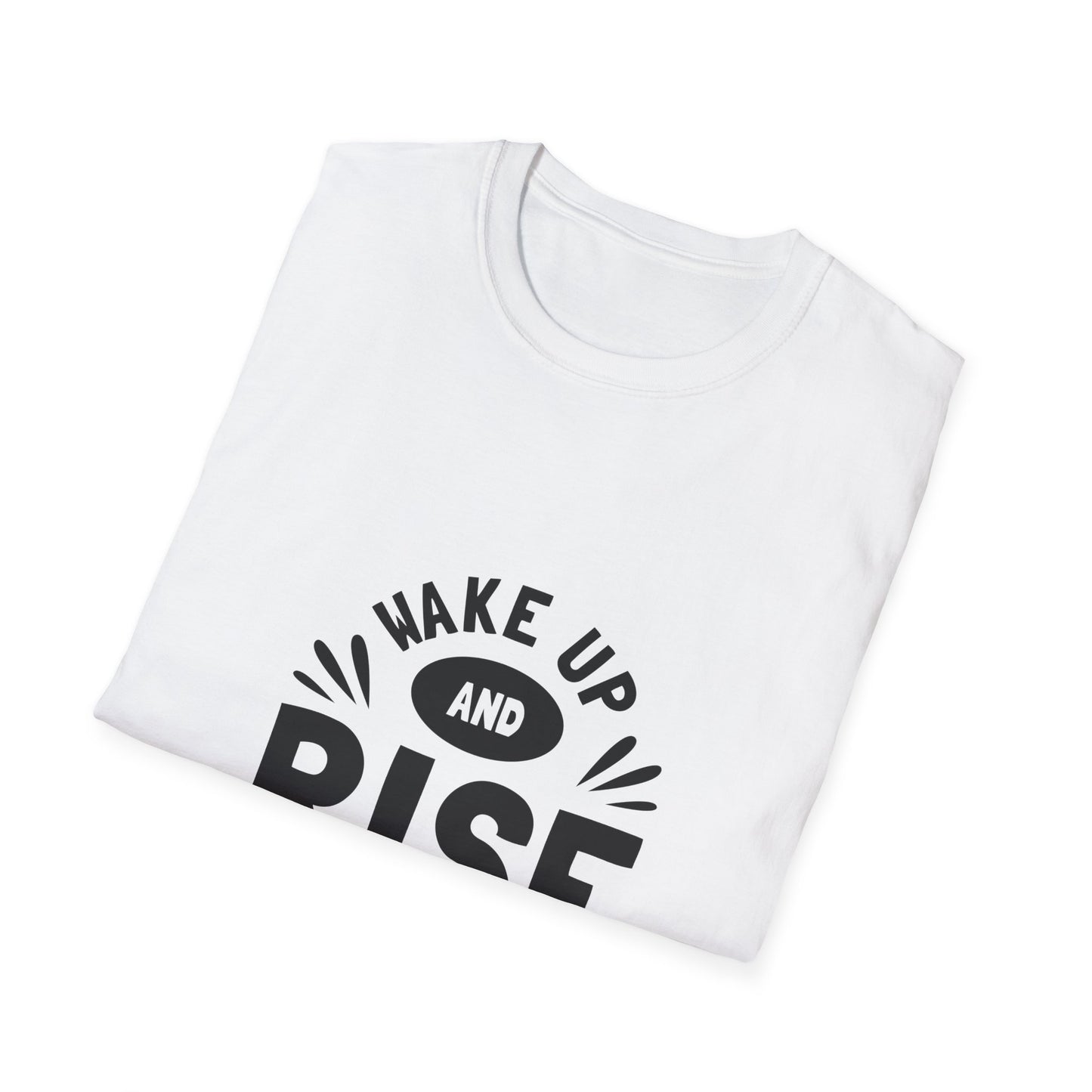 Wake Up And Rise Again Unisex Softstyle T-Shirt