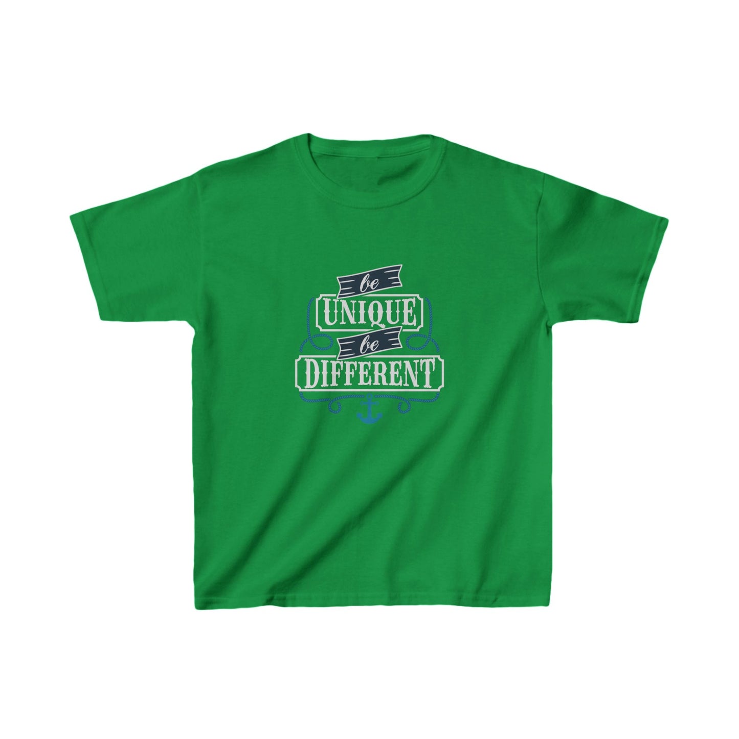 Be Unique Be Different Kids Heavy Cotton™ Tee