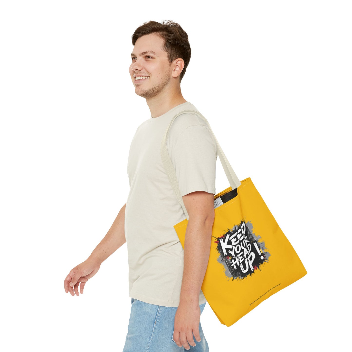 Keep Your Head Up! Tote Bag (AOP)