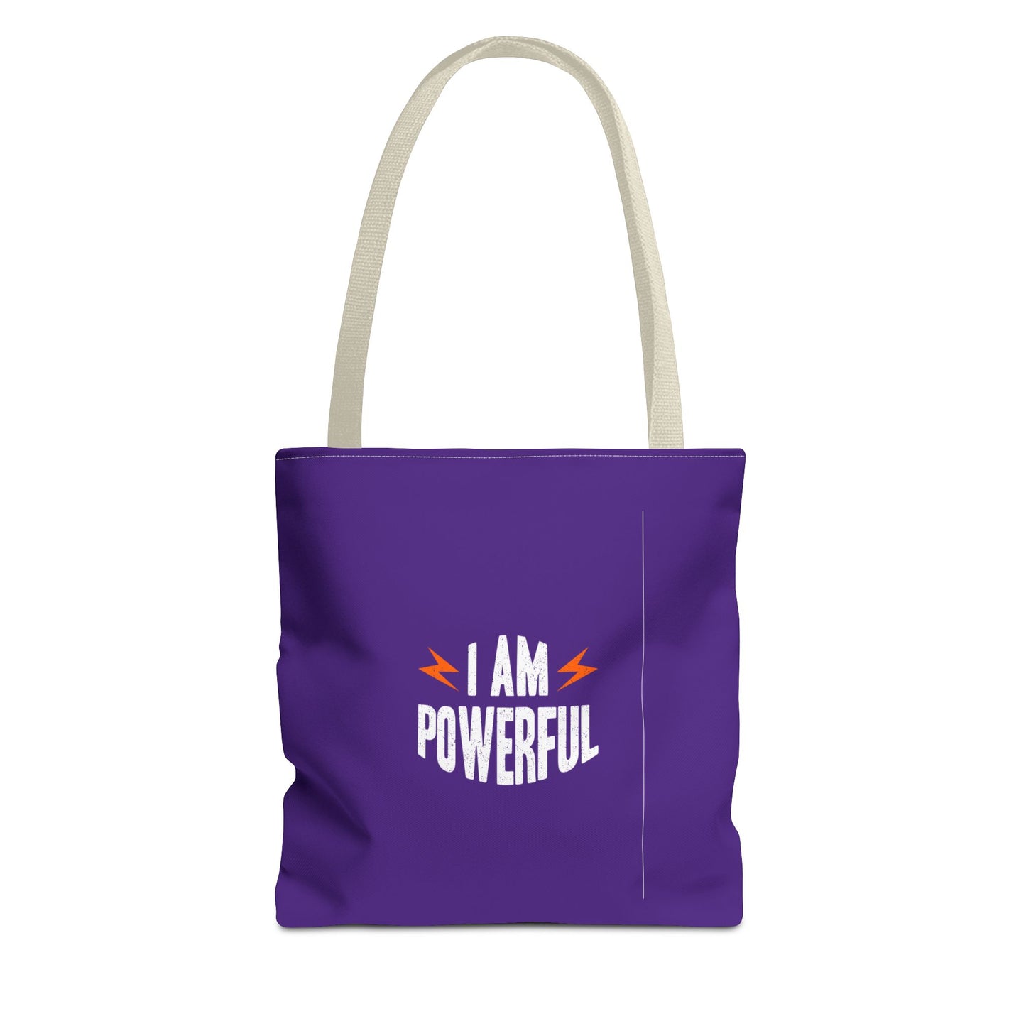 I Am Powerful Tote Bag (AOP)