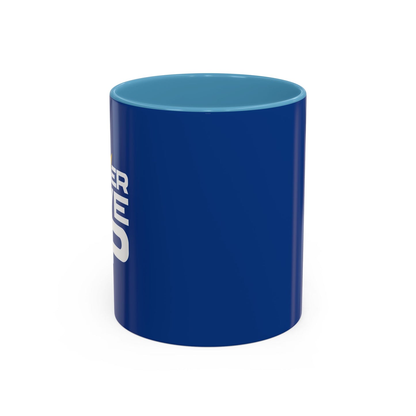 Never Give Up Accent Coffee Mug (11, 15oz)