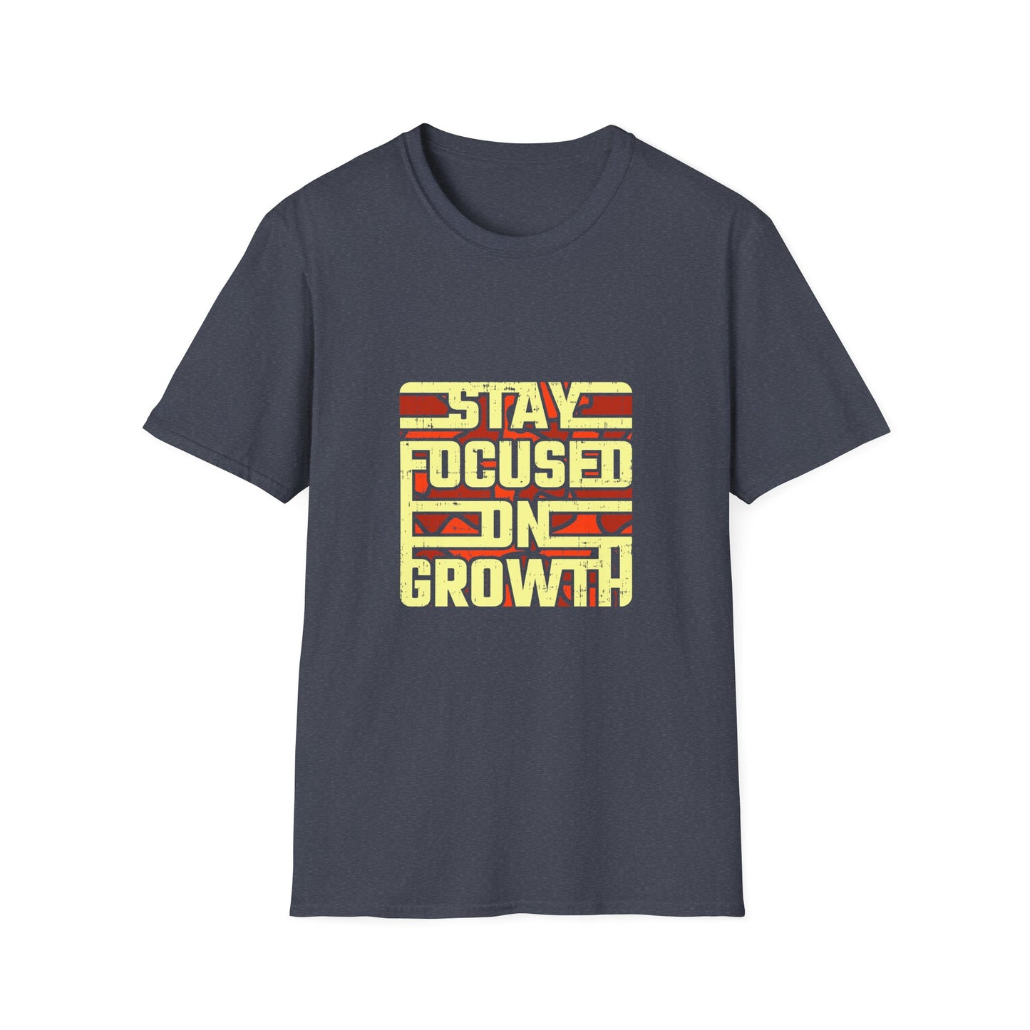 Stay Focused On Growth Unisex Softstyle T-Shirt