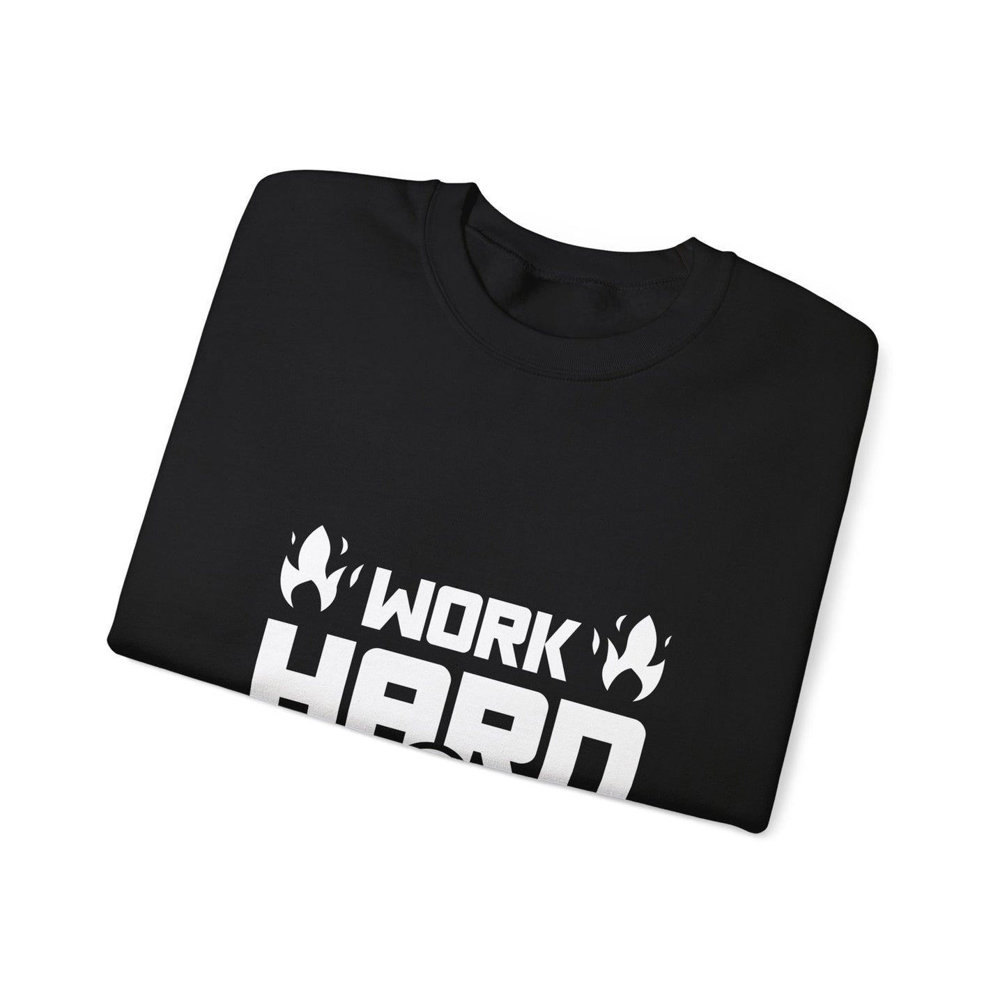 Work Hard In Silence Unisex Heavy Blend™ Crewneck Sweatshirt