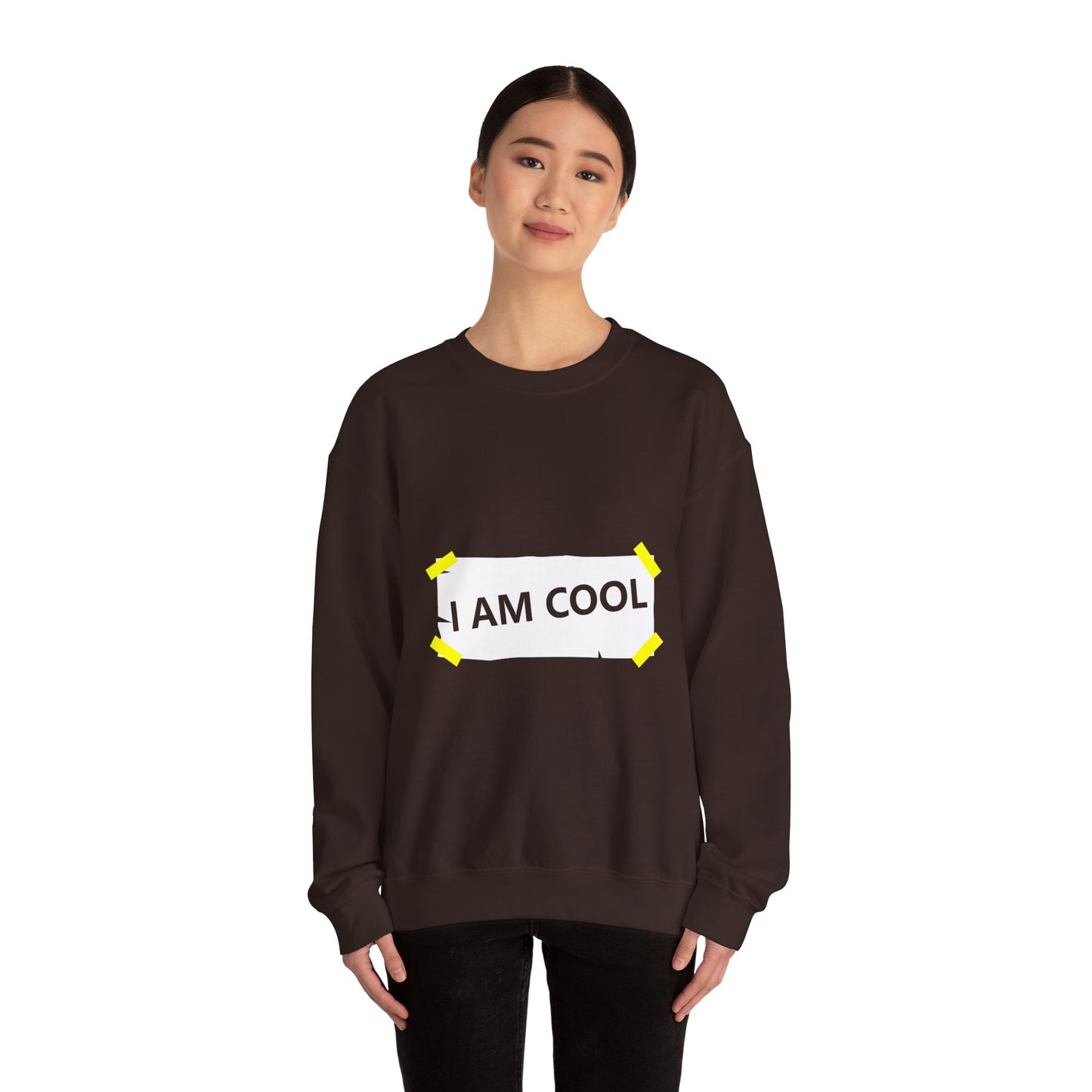 I Am Cool Unisex Heavy Blend™ Crewneck Sweatshirt
