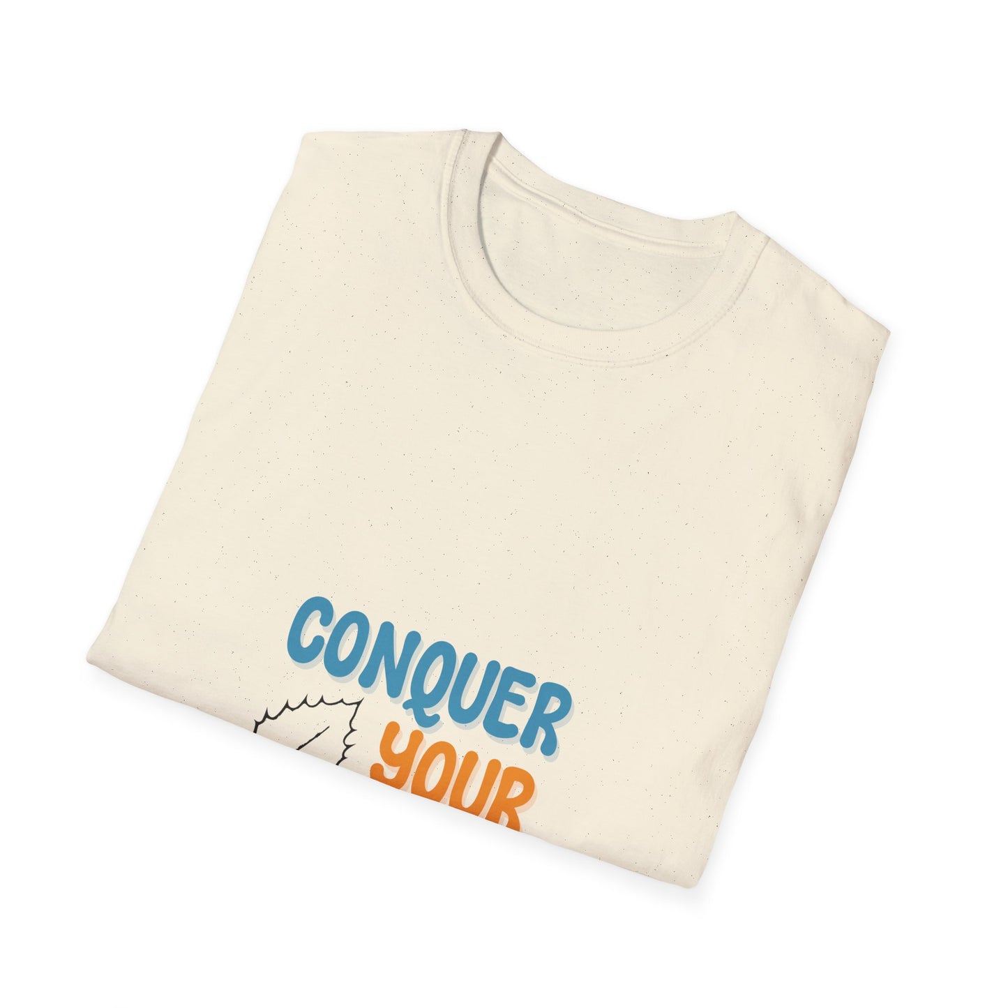 Conquer Your goals  Unisex Softstyle T-Shirt