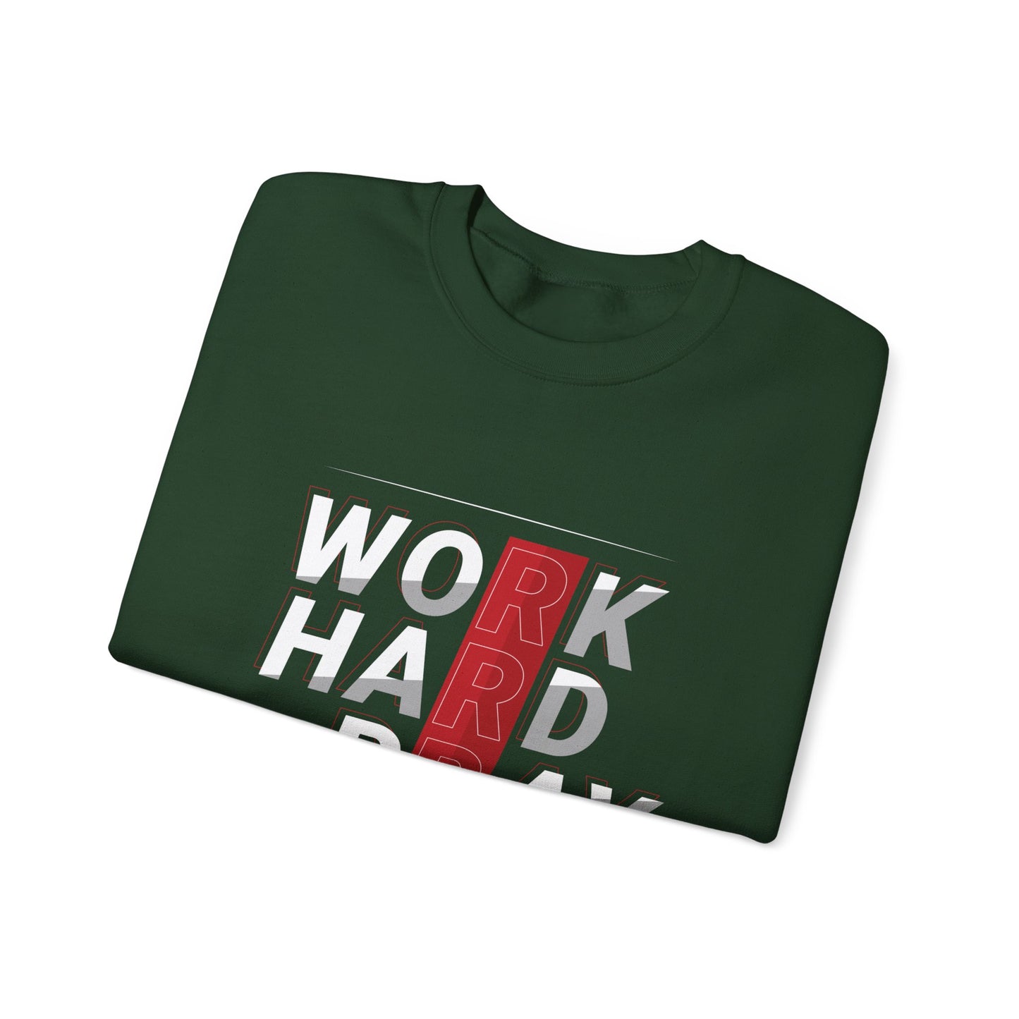 Work Hard Pray Hard Unisex Heavy Blend™ Crewneck Sweatshirt
