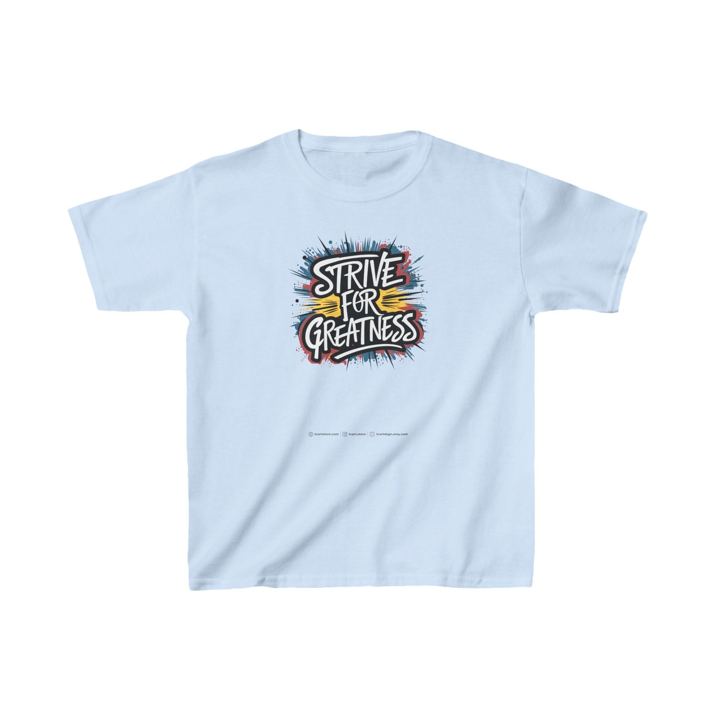 Strive For Greatness Kids Heavy Cotton™ Tee