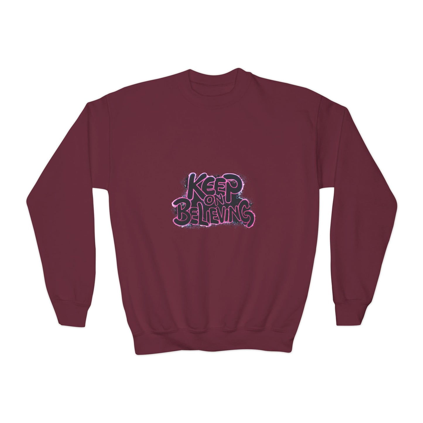 Keep On Believing Youth Crewneck Sweatshirt