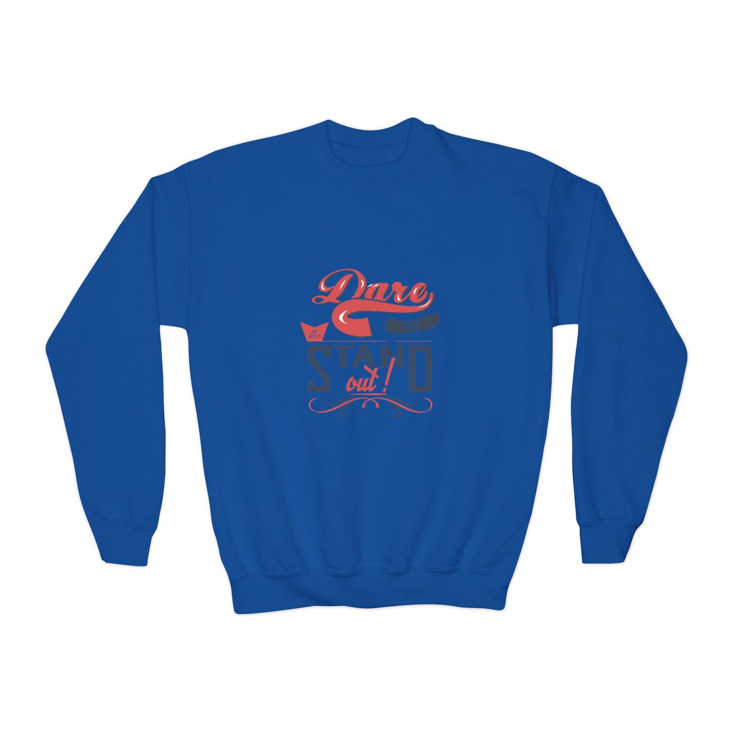 Dare To Stand Out Youth Crewneck Sweatshirt