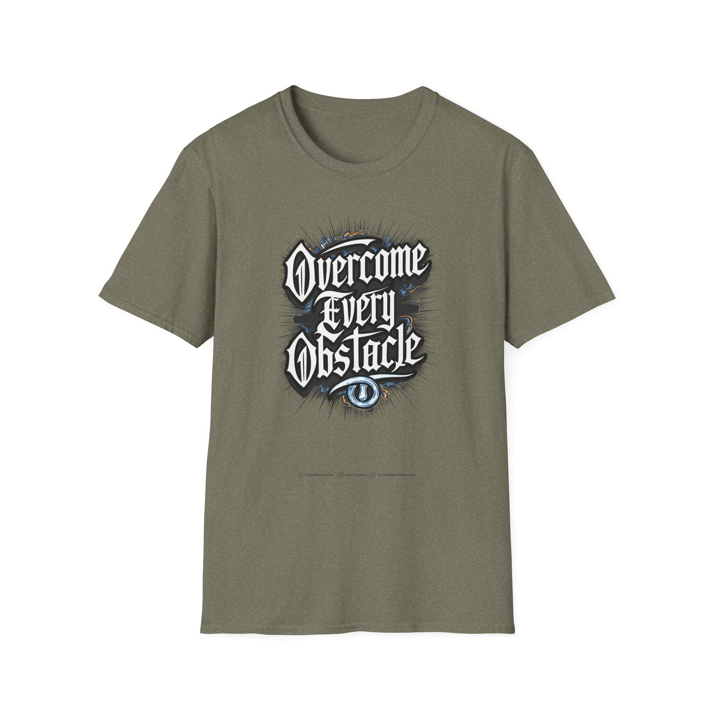 Overcome Every Obstacle Unisex Softstyle T-Shirt