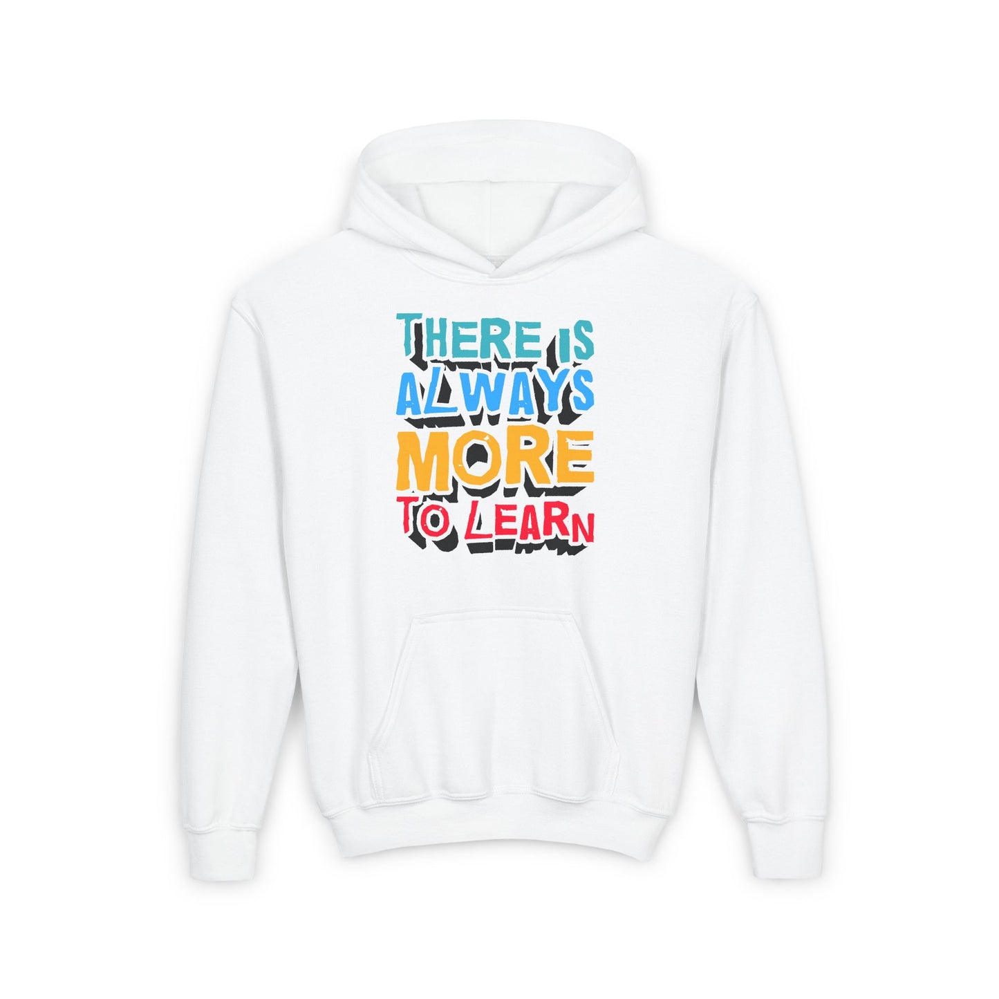 There Is Always More To Learn Youth Heavy Blend Hooded Sweatshirt