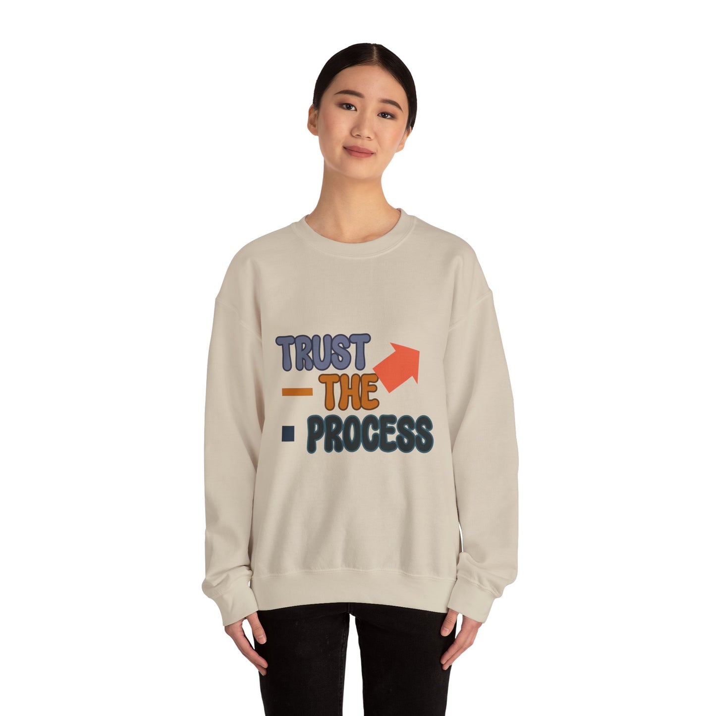 Trust The Process Unisex Heavy Blend™ Crewneck Sweatshirt