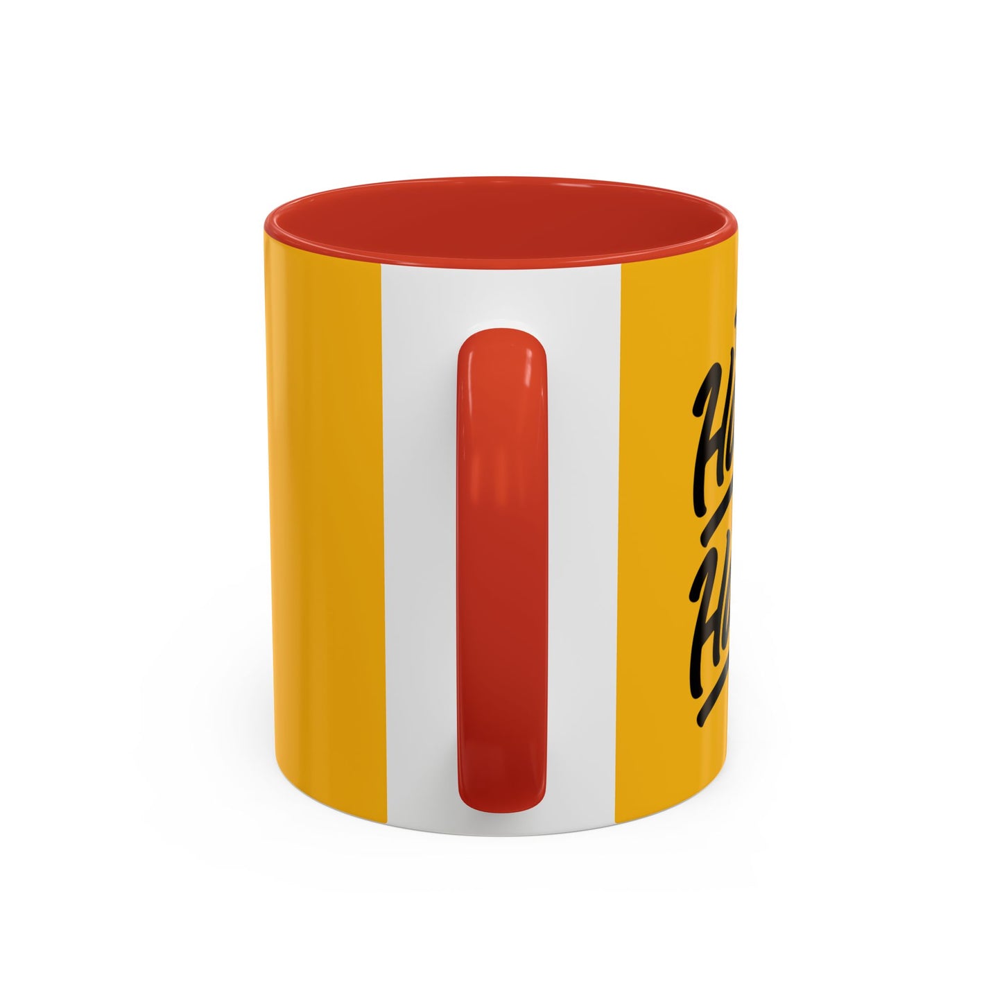 Think Happy Be Happy Accent Coffee Mug (11, 15oz)