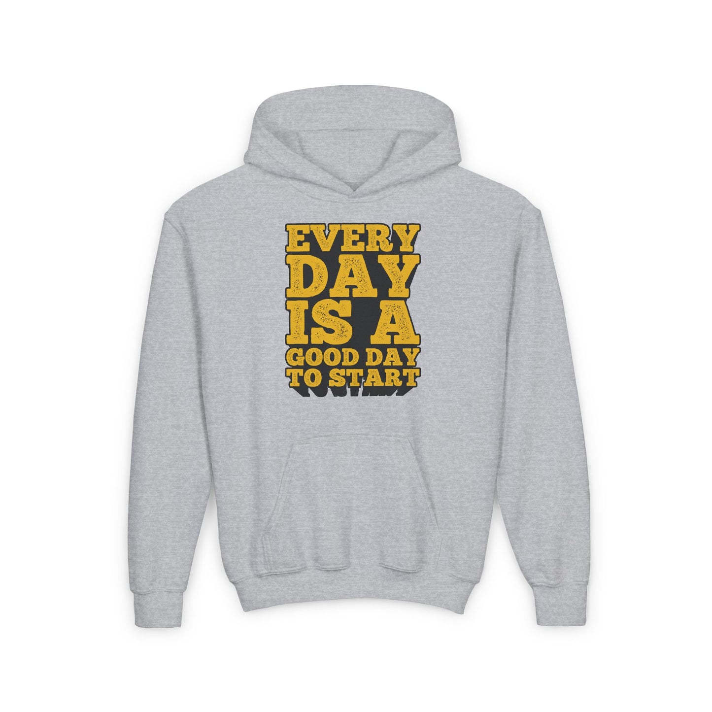 Every Day Is A Good Day To Start Youth Heavy Blend Hooded Sweatshirt