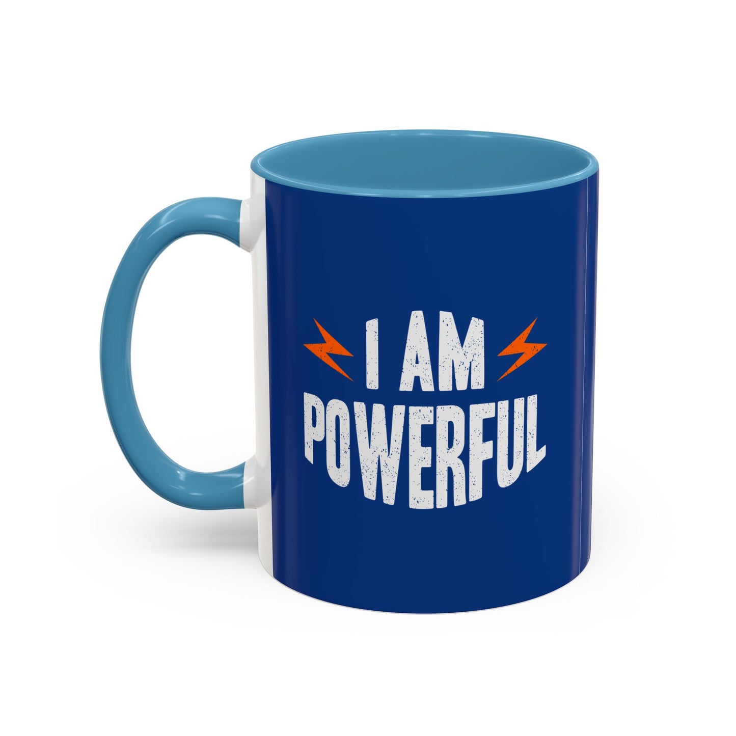 I Am Powerful Accent Coffee Mug (11, 15oz)