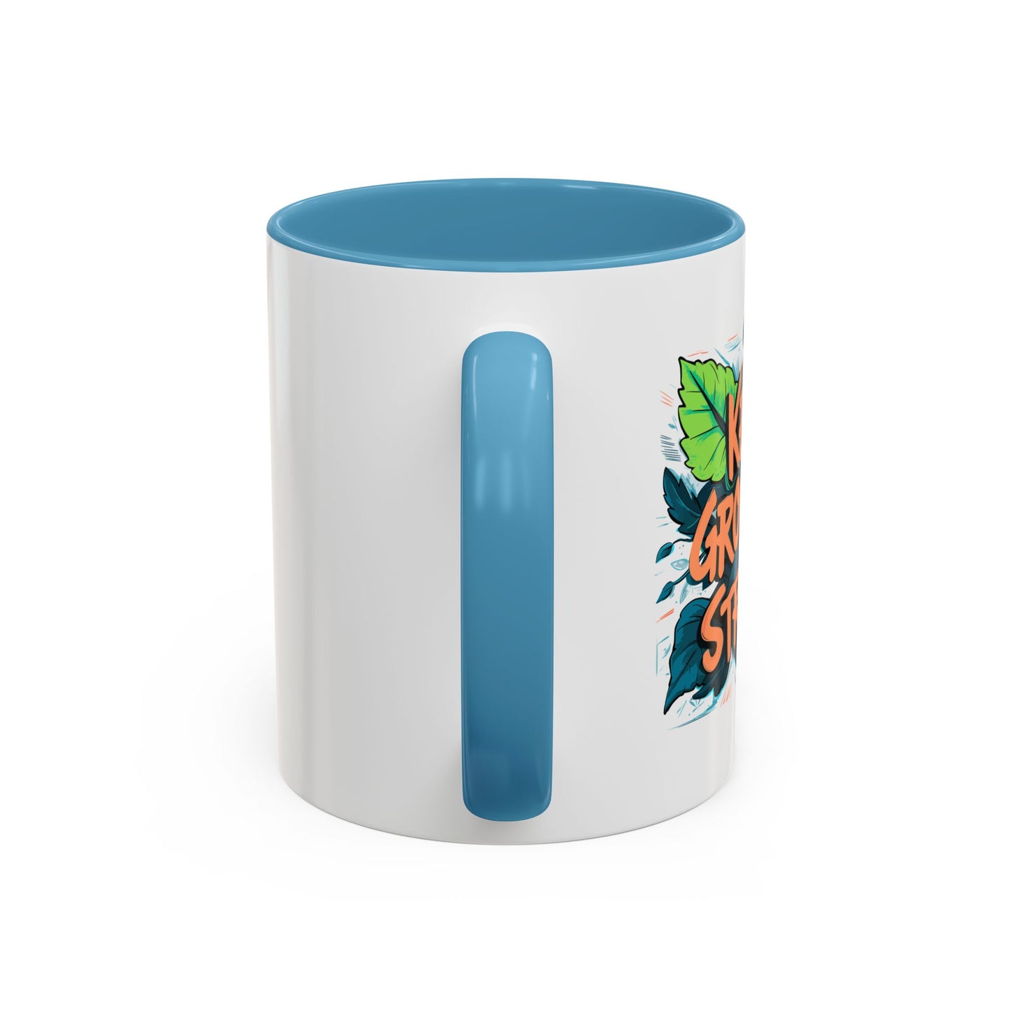 Keep Growing Strong Accent Coffee Mug (11, 15oz)