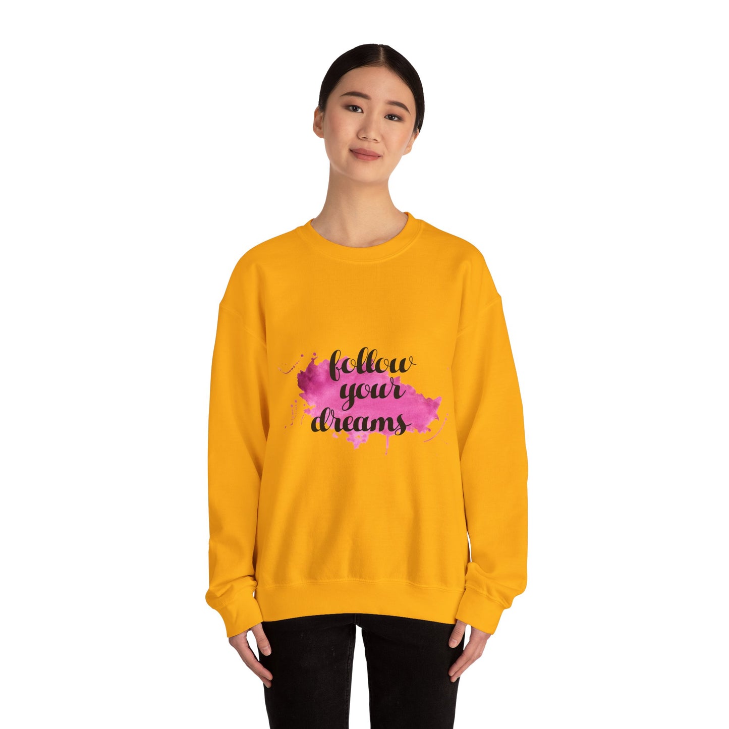 Follow Your Dreams Unisex Heavy Blend™ Crewneck Sweatshirt