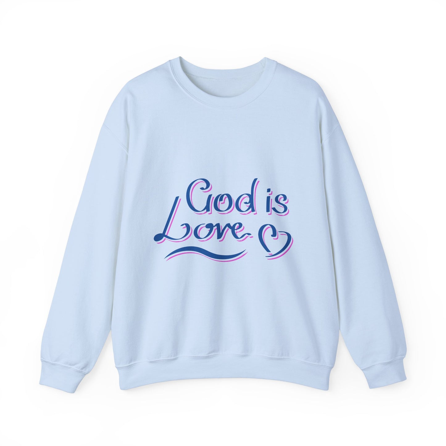 God Is Love Unisex Heavy Blend™ Crewneck Sweatshirt