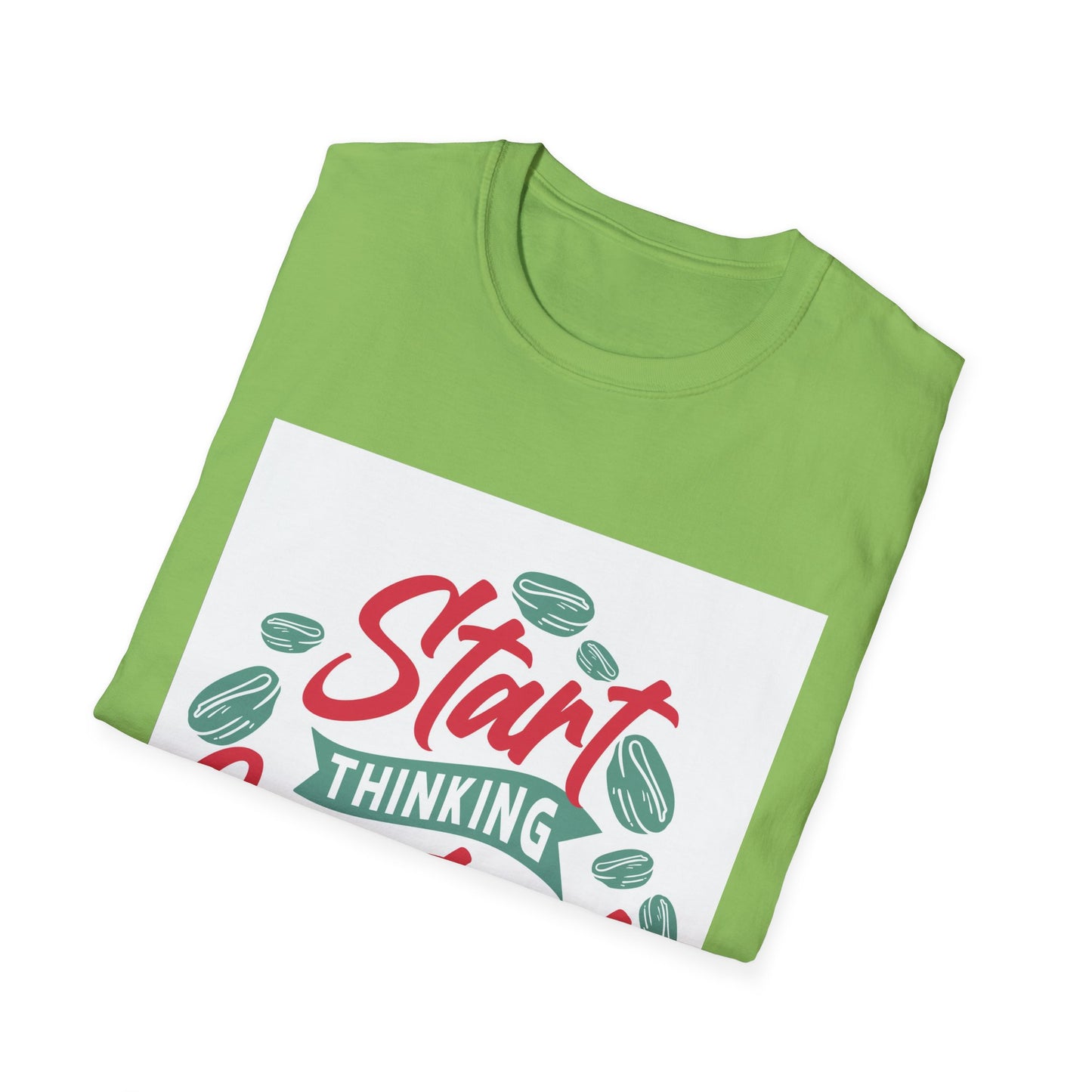 start thinking creatively Unisex Softstyle T-Shirt