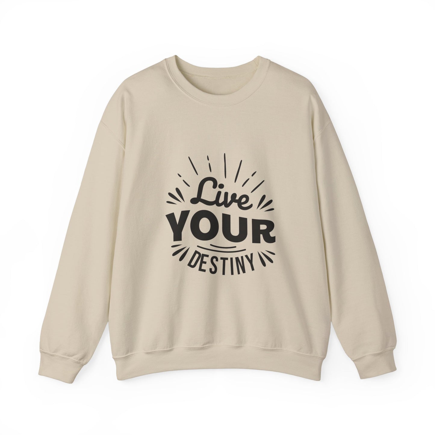 Live Your Destiny Unisex Heavy Blend™ Crewneck Sweatshirt