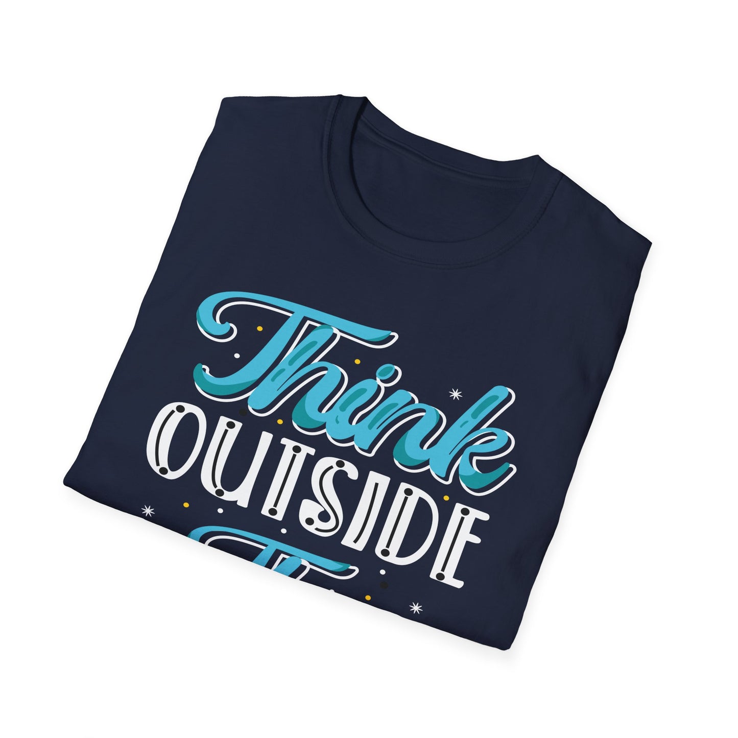 Think Outside The Box  Unisex Softstyle T-Shirt
