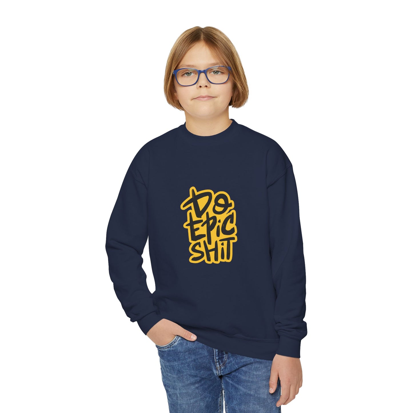 Do Epic Shit Youth Crewneck Sweatshirt