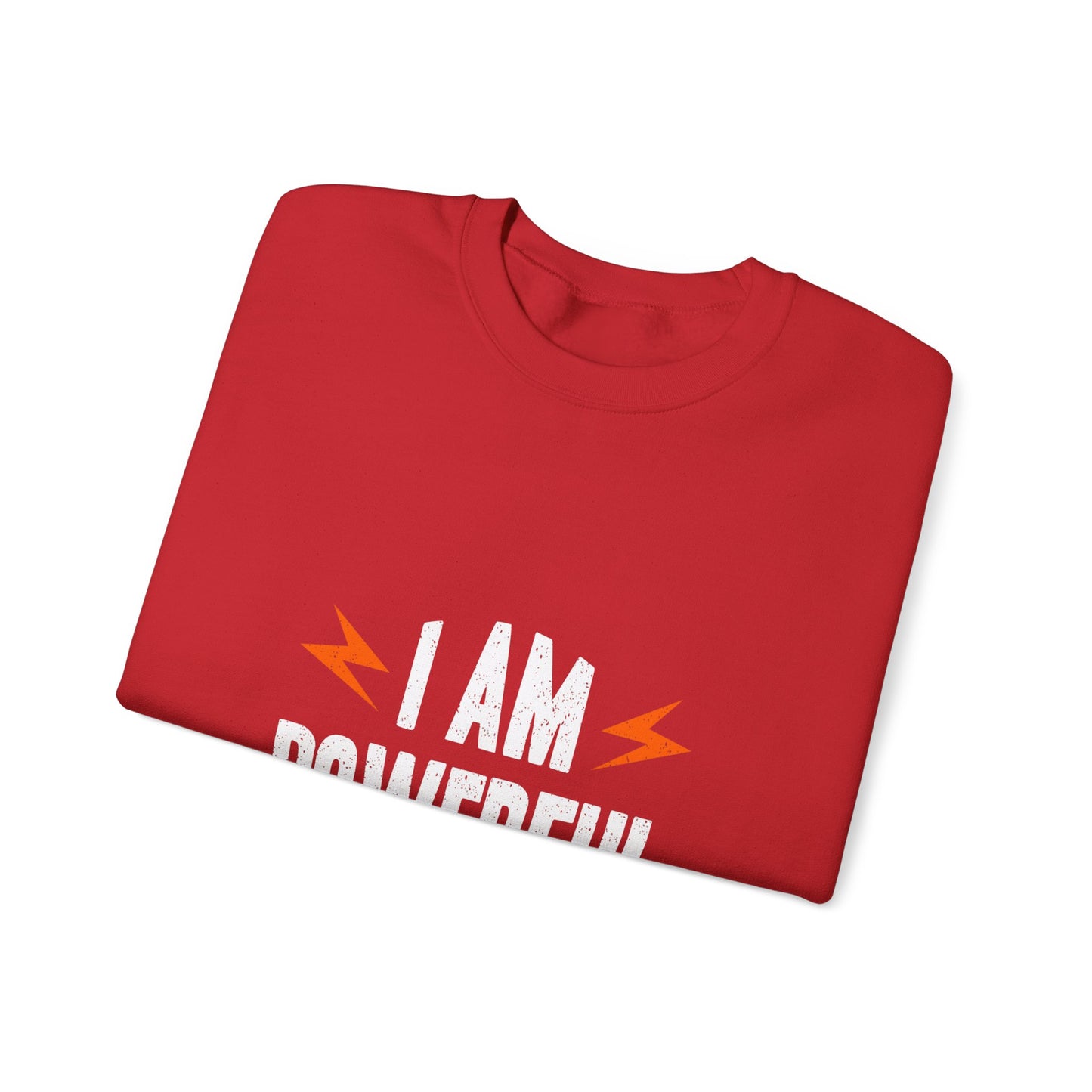 I Am Powerful Unisex Heavy Blend™ Crewneck Sweatshirt