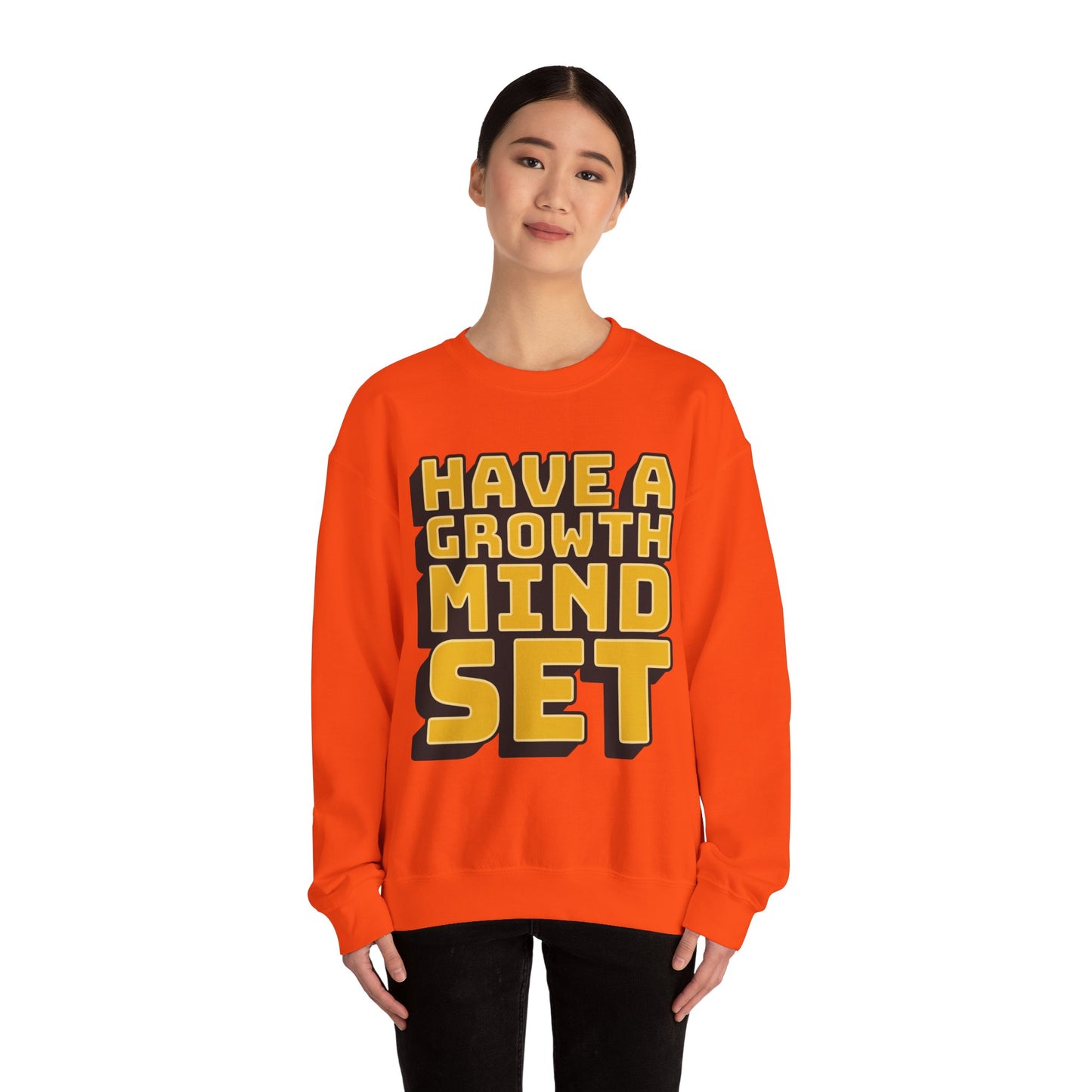 Have A Growth Mind Set Unisex Heavy Blend™ Crewneck Sweatshirt