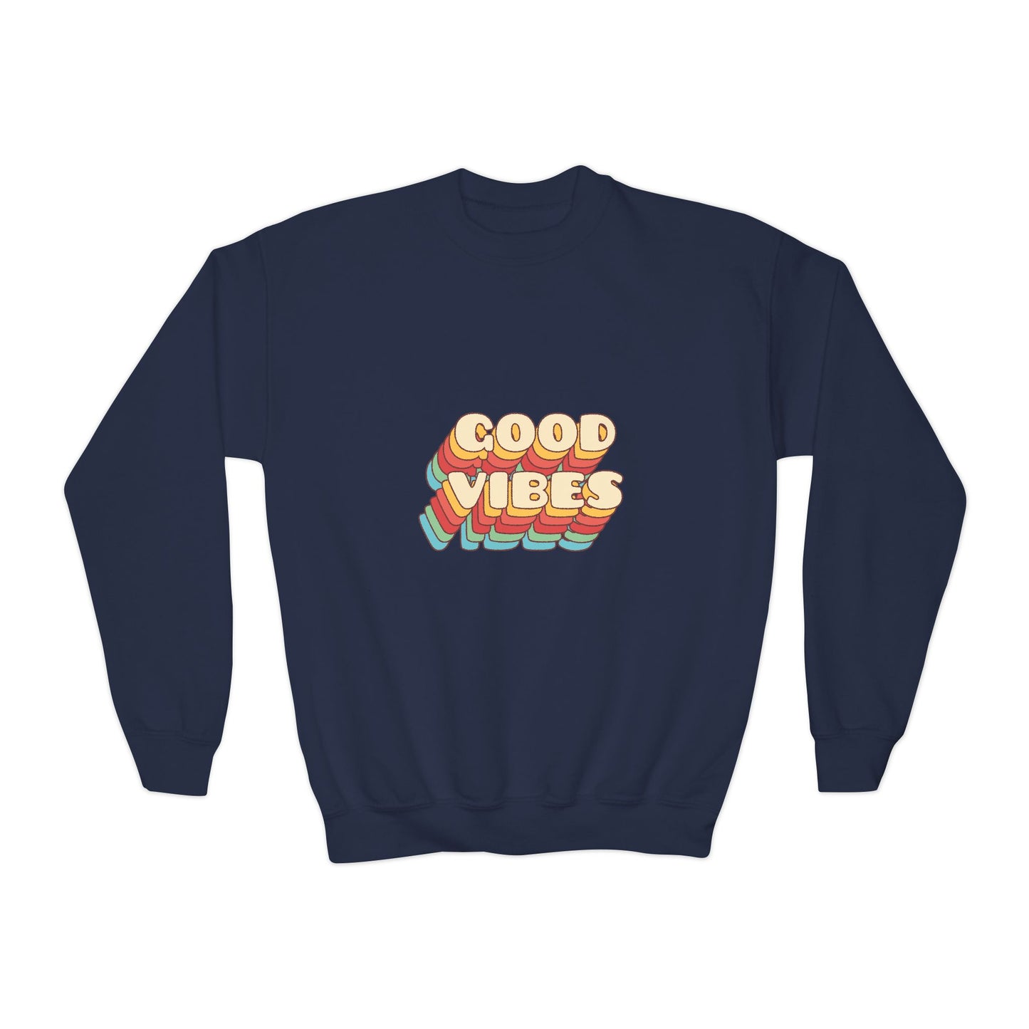 Good Vibes Youth Crewneck Sweatshirt