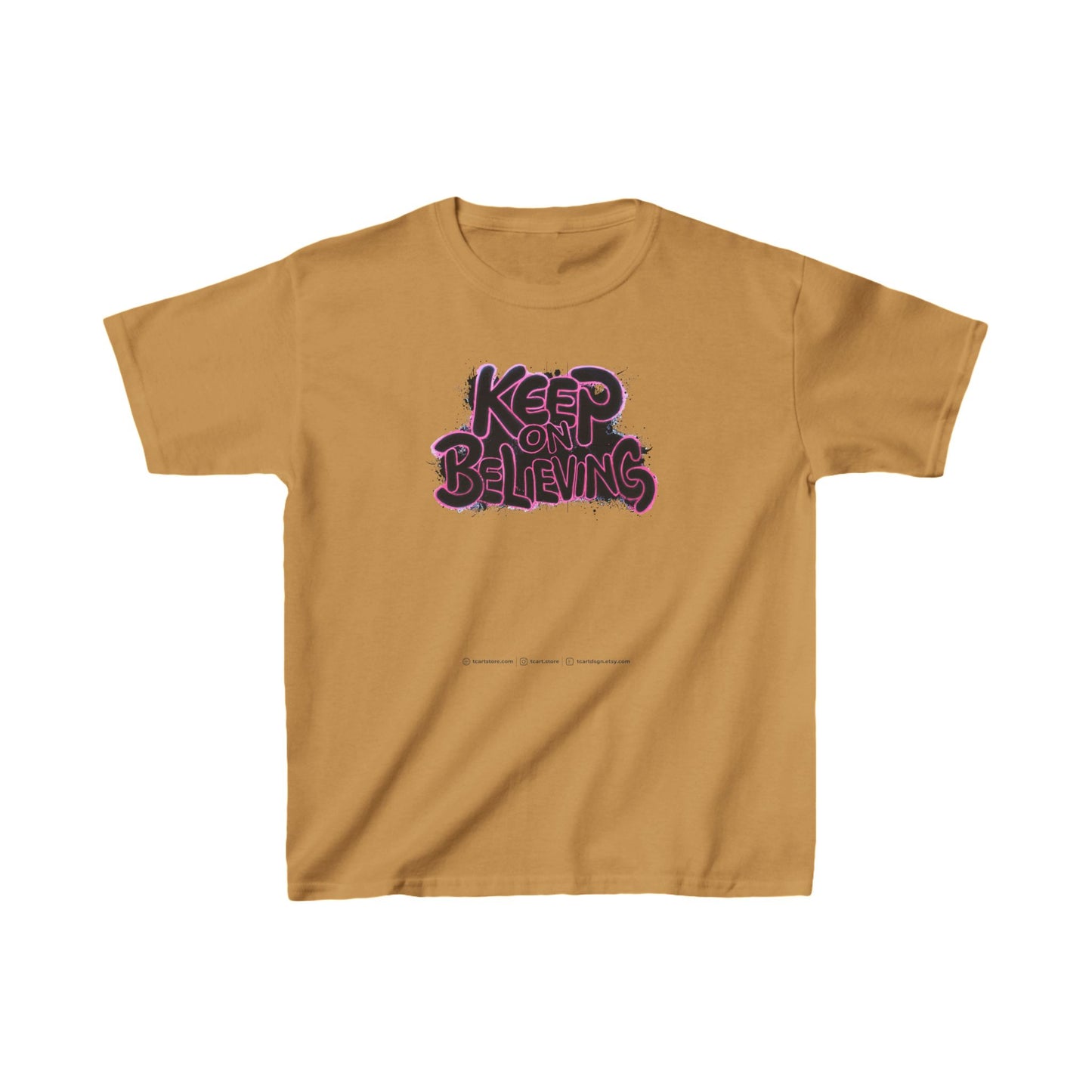 Keep On Believing Kids Heavy Cotton™ Tee