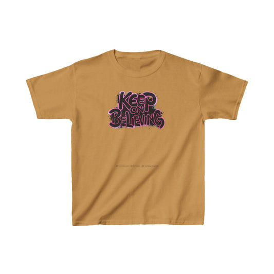 Keep On Believing Kids Heavy Cotton™ Tee