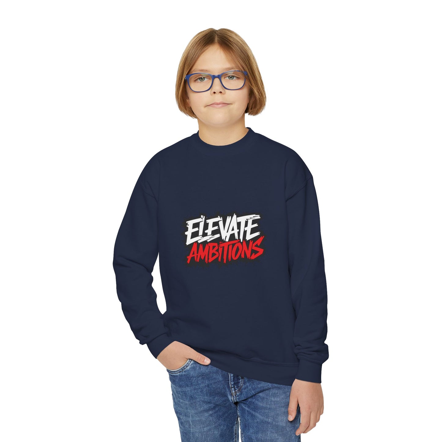 Elevate Ambitions Youth Crewneck Sweatshirt