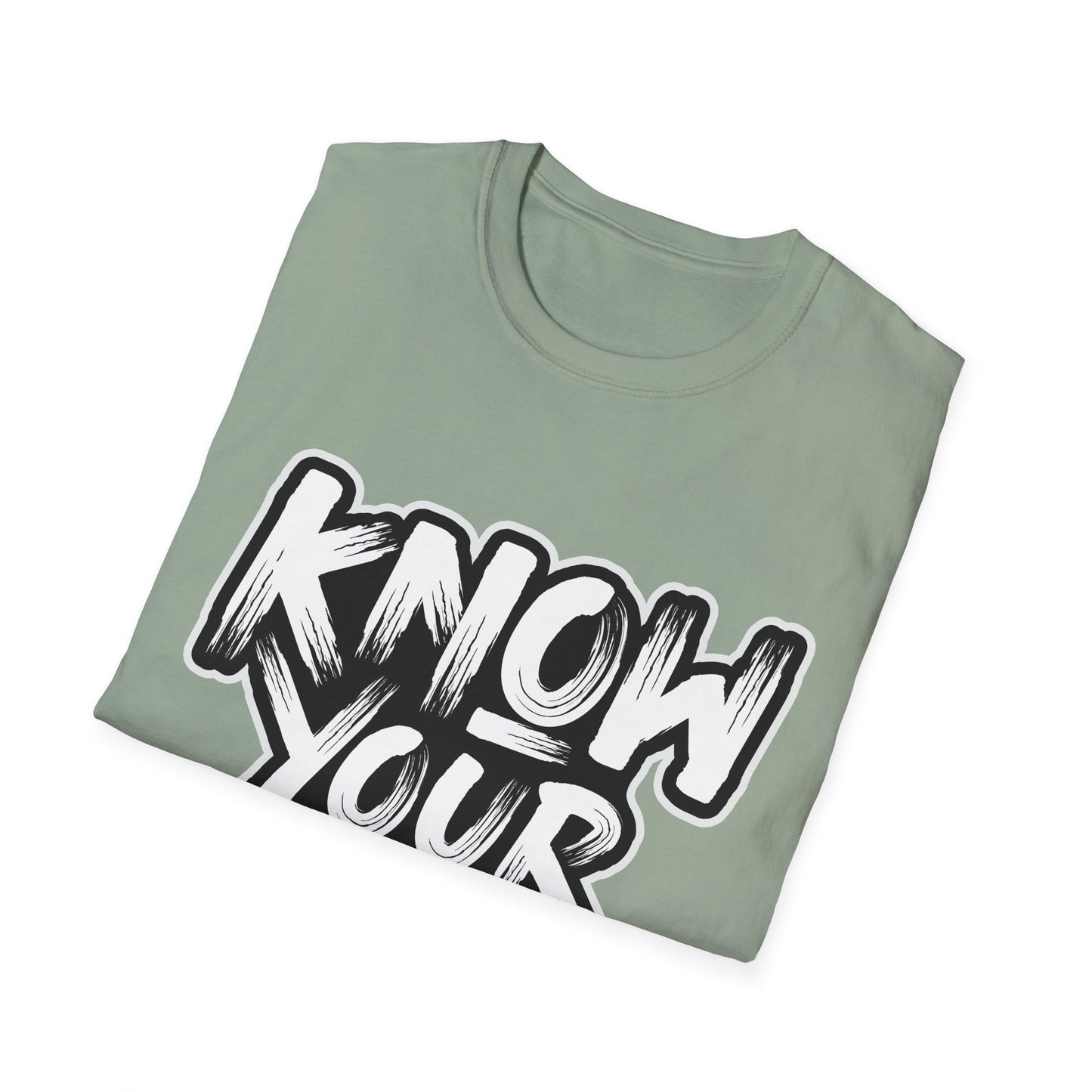 Know Your Worth Unisex Softstyle T-Shirt