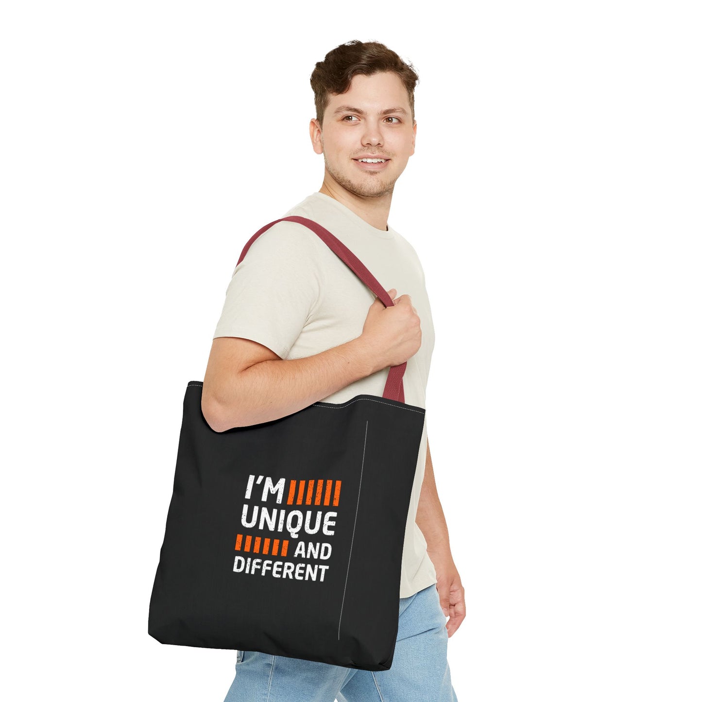I'm Unique And Different Tote Bag (AOP)