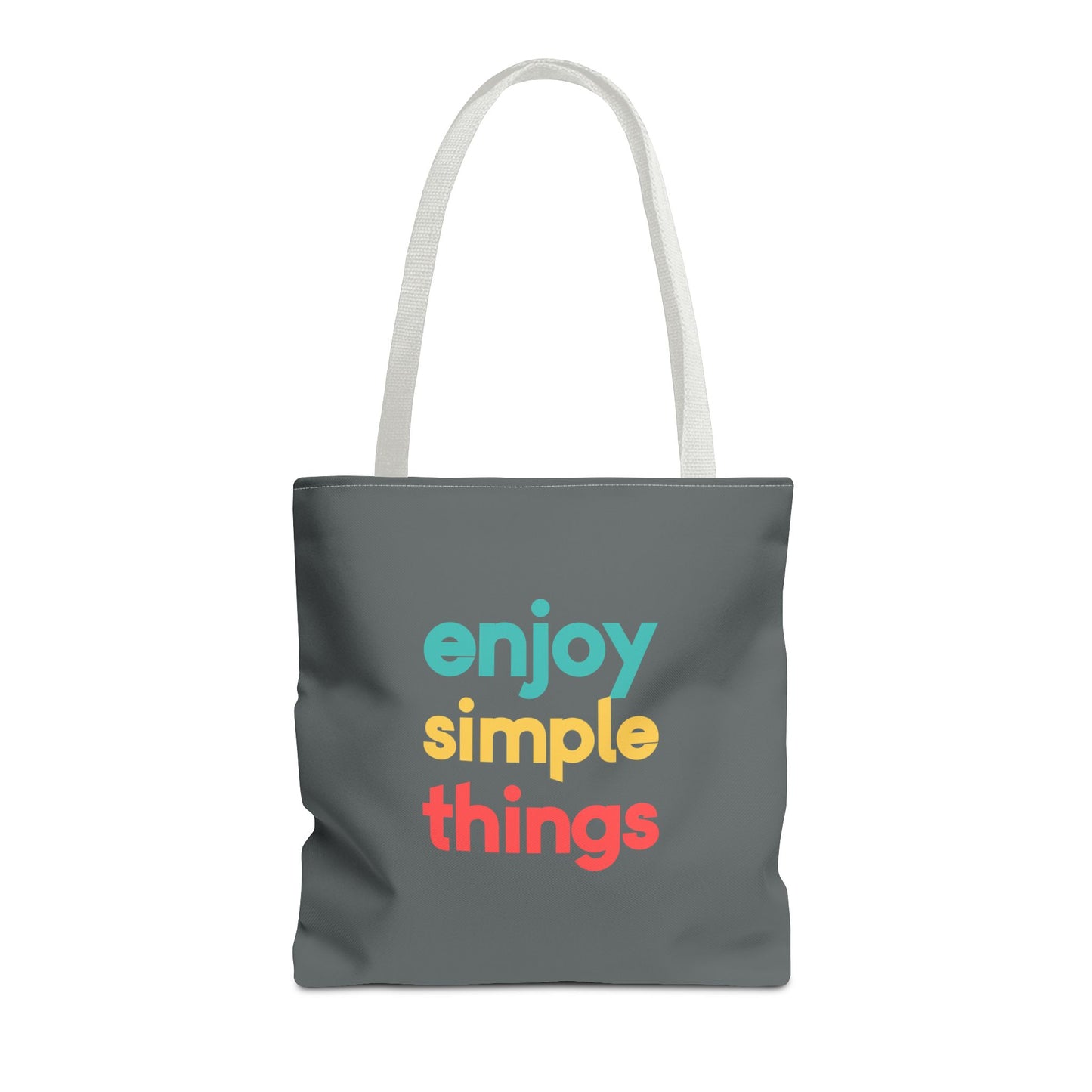 Enjoy Simple Things Tote Bag (AOP)