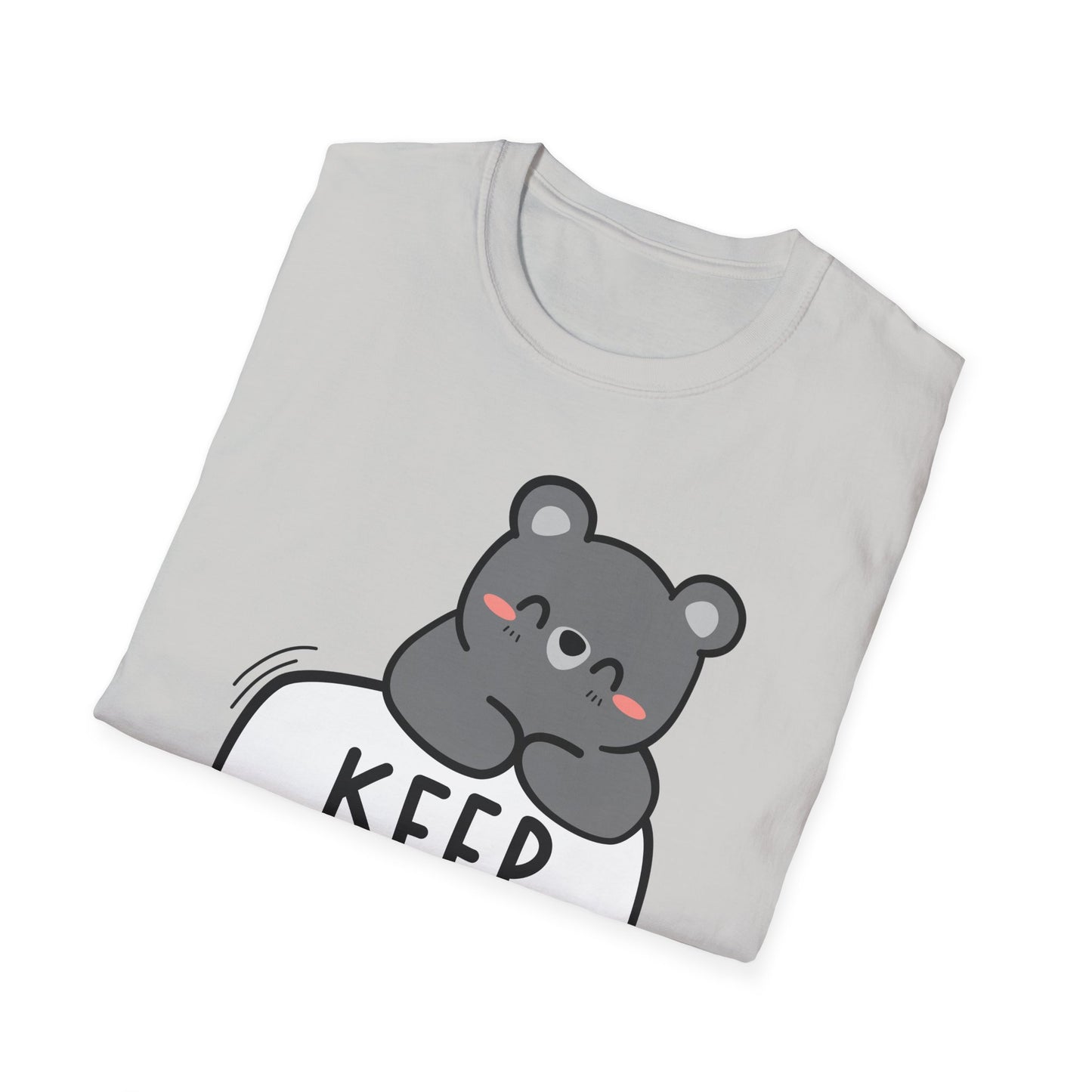 keep going Unisex Softstyle T-Shirt