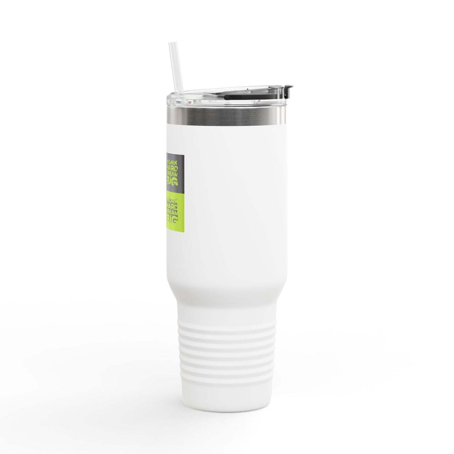 Work Hard Dream Big Insulated Travel Mug, 40oz