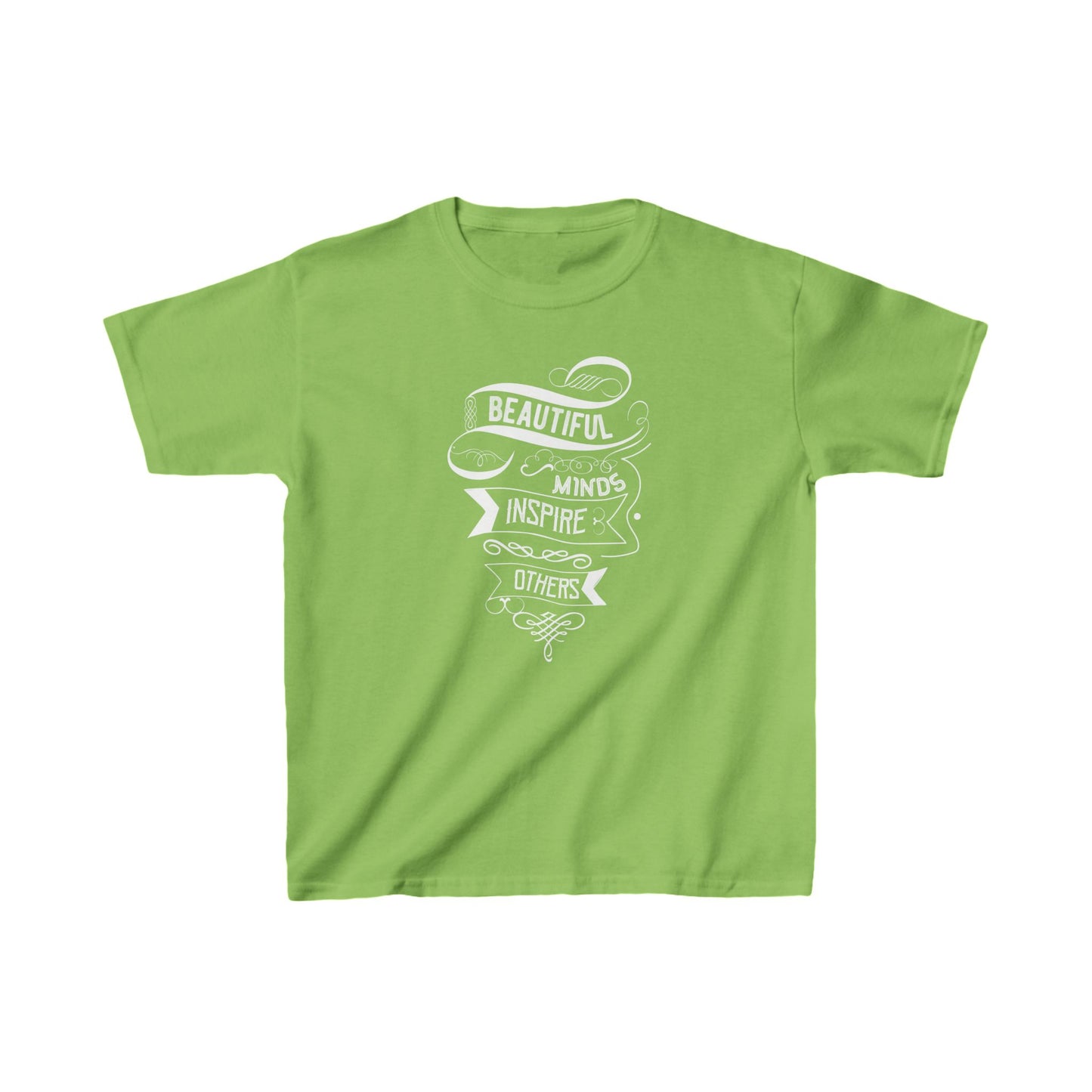 Beautiful Mind Inspire Others Kids Heavy Cotton™ Tee