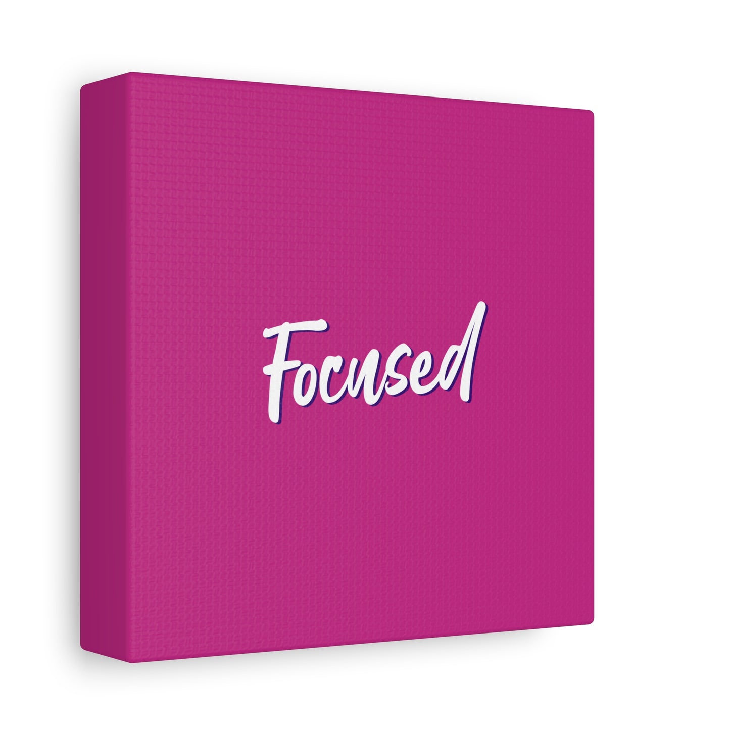 Focused Matte Canvas, Stretched, 1.25"