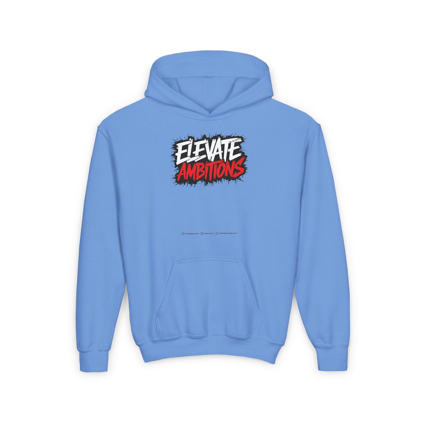 Elevate Ambitions Youth Heavy Blend Hooded Sweatshirt