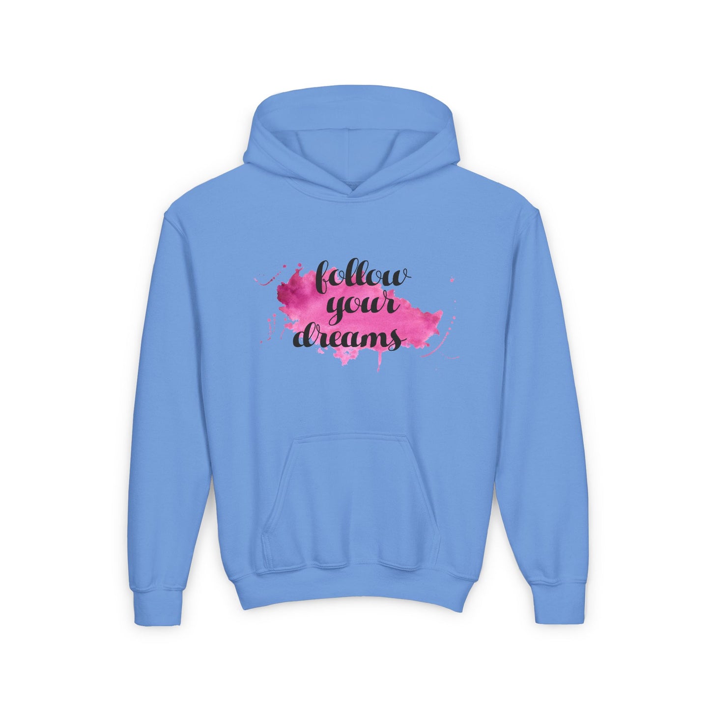 Follow Your Dreams Youth Heavy Blend Hooded Sweatshirt