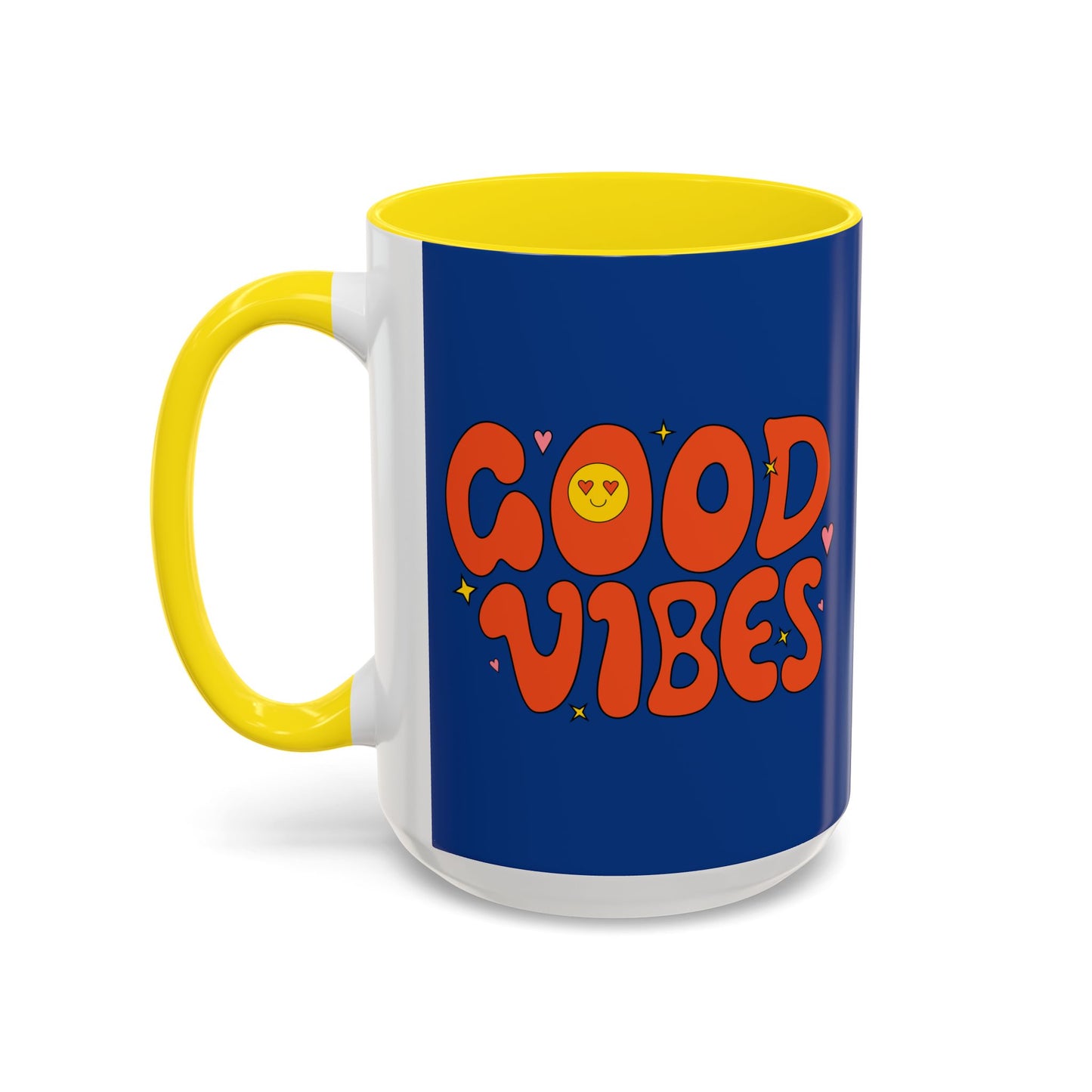 Good Vibes Accent Coffee Mug (11, 15oz)
