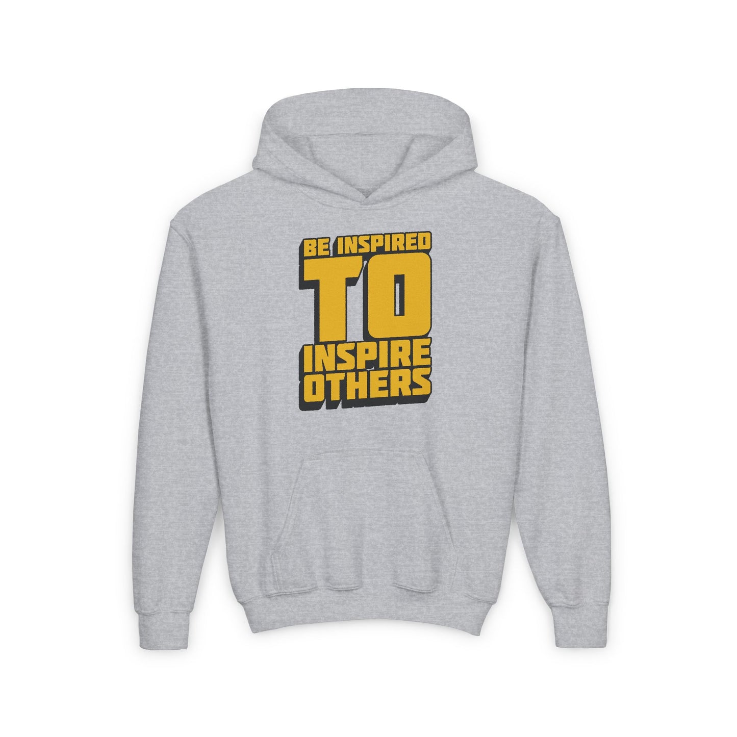 Be Inspired To Inspire Others Youth Heavy Blend Hooded Sweatshirt