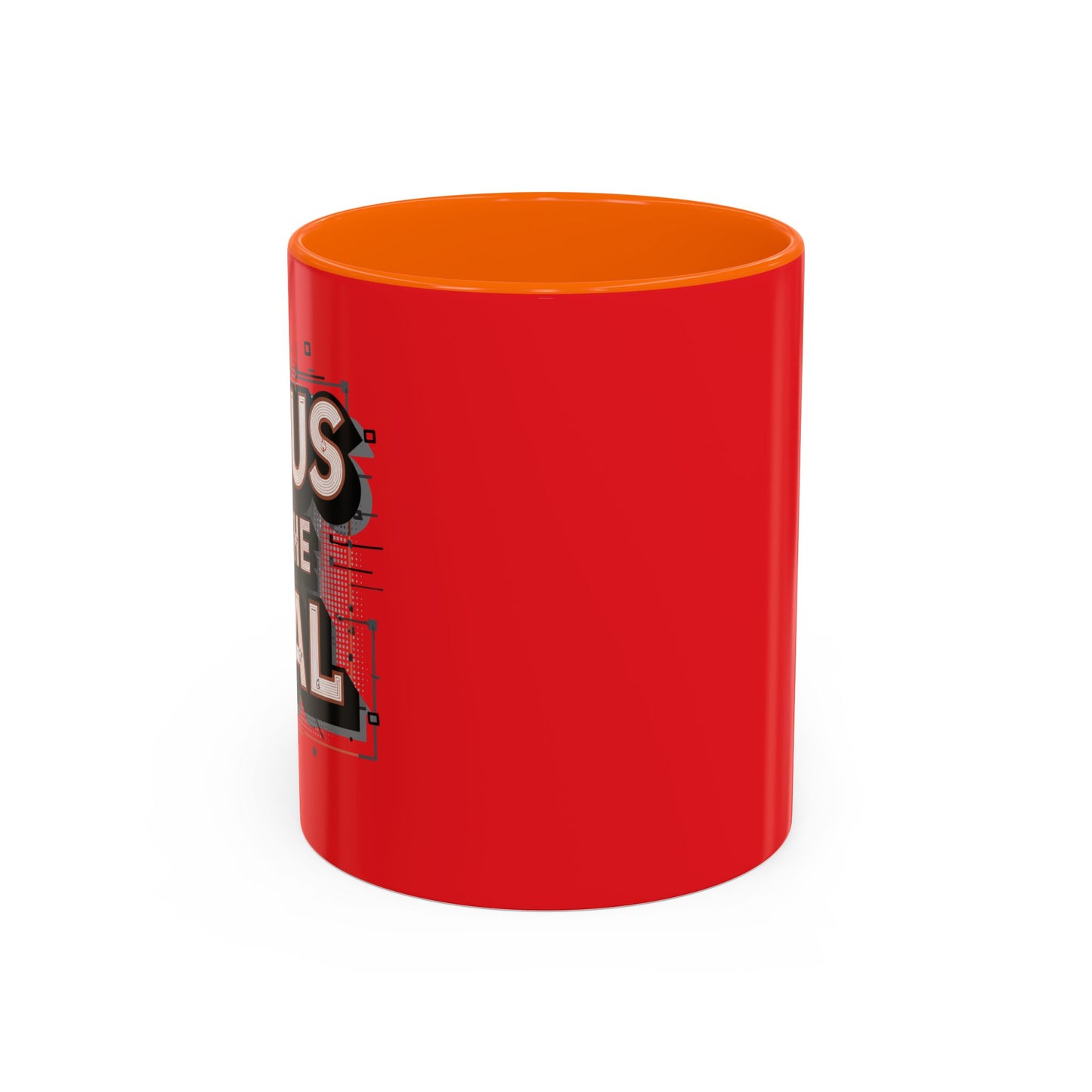 Focus On The Goal Accent Coffee Mug (11, 15oz)